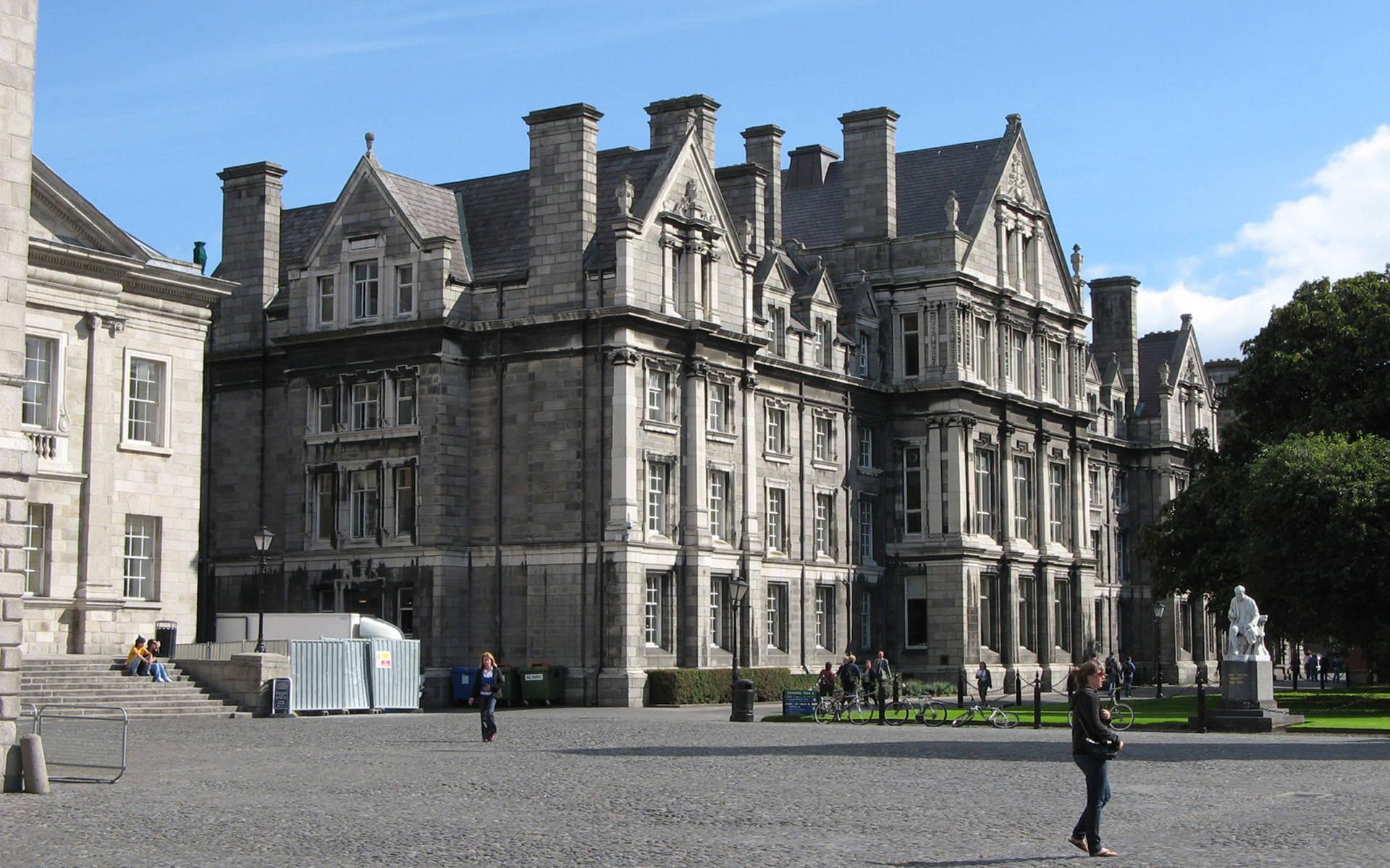 College in Dublin Ireland city wallpaper