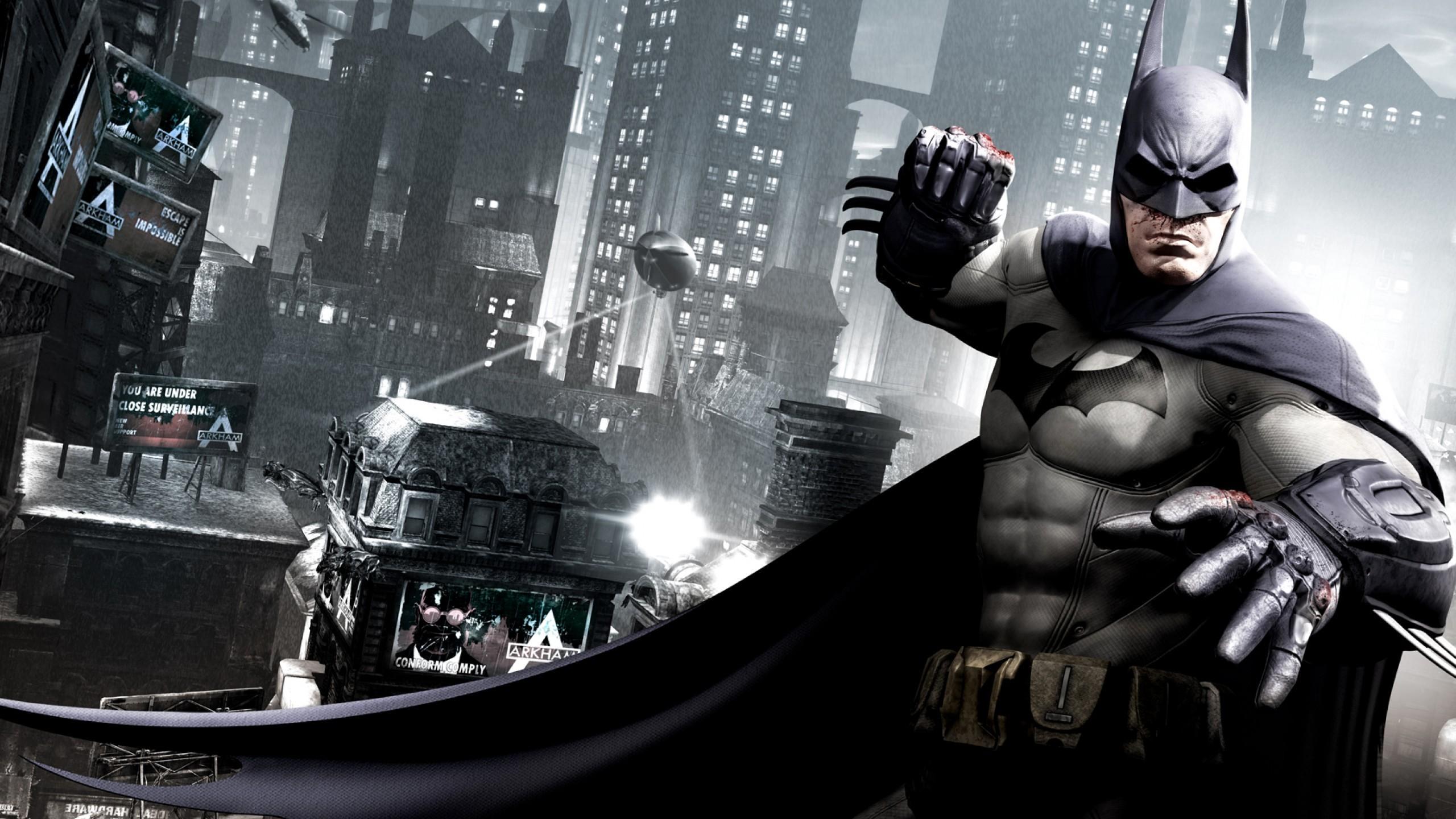 Batman Arkham City Fist HD Wallpaper 2560x1440, Wallpaper13.com