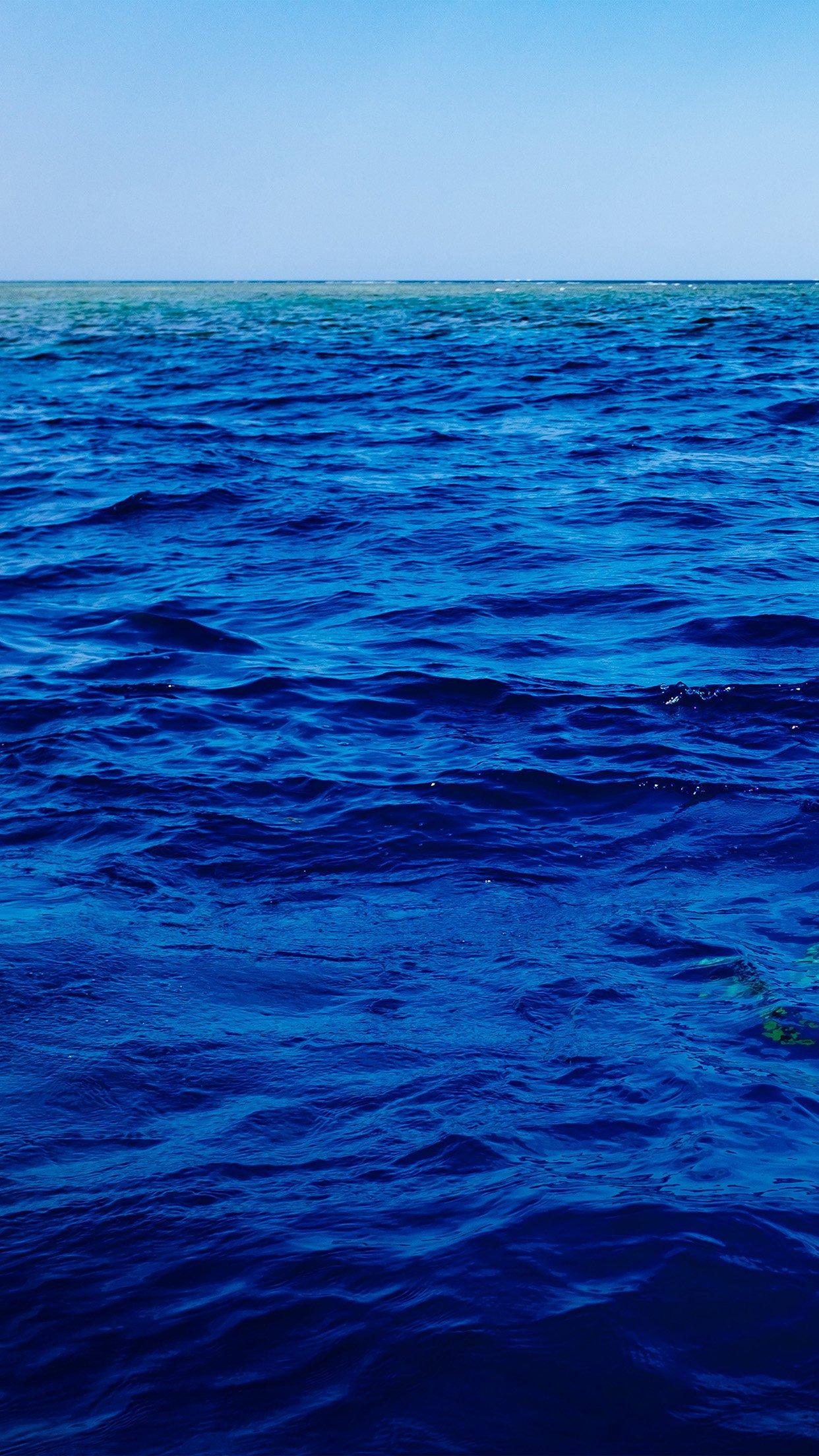 Sea Blue Ocean Nature Summer Swim Android wallpaper HD