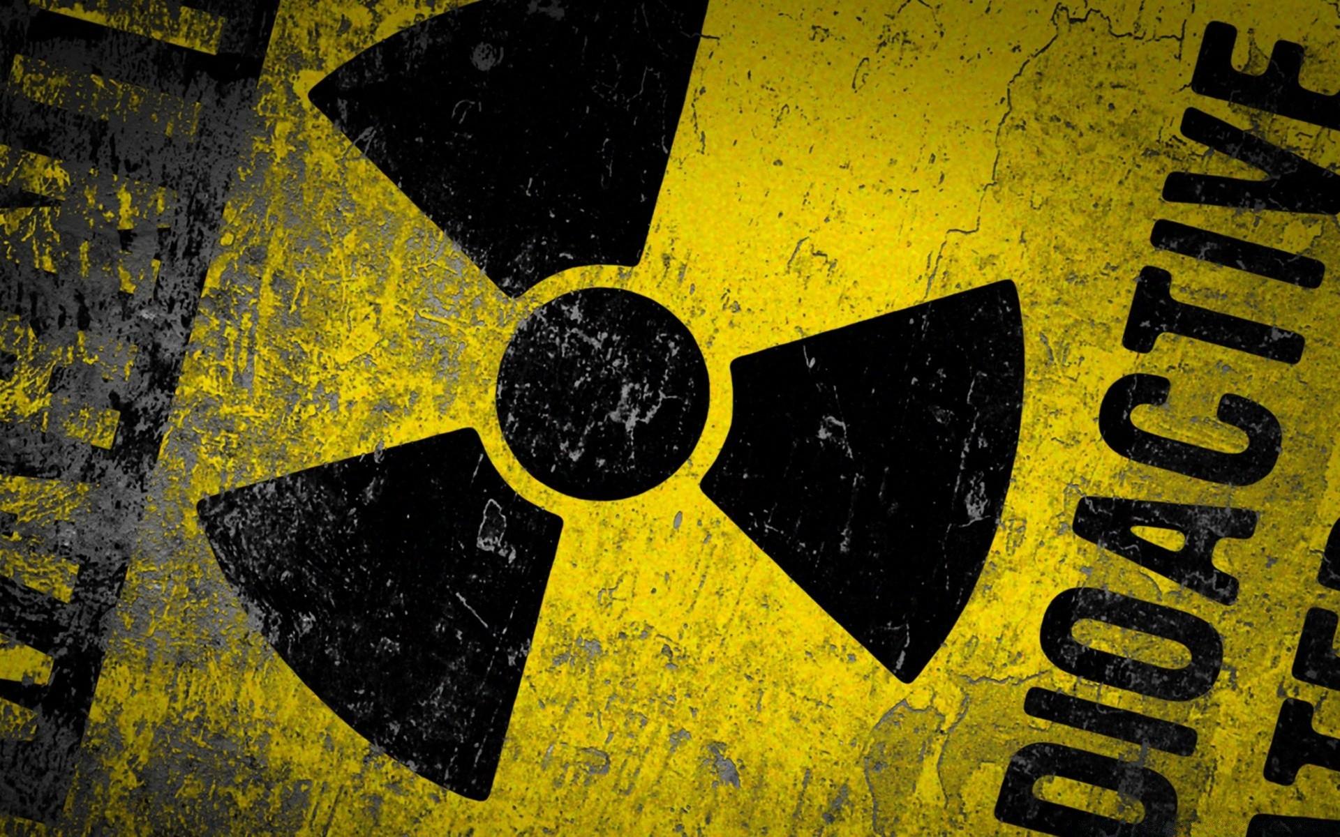 Warning Radioactive. Android wallpapers for free