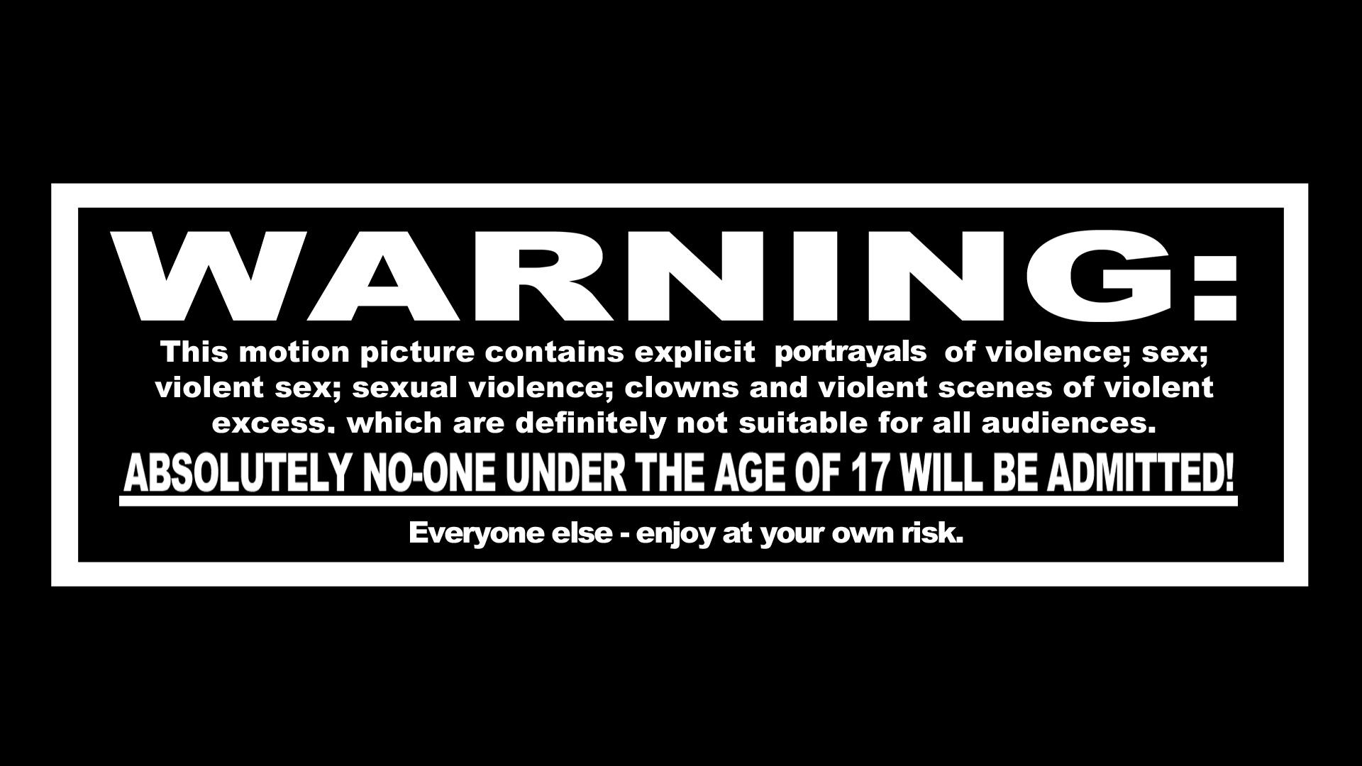 text, warning :: Wallpapers