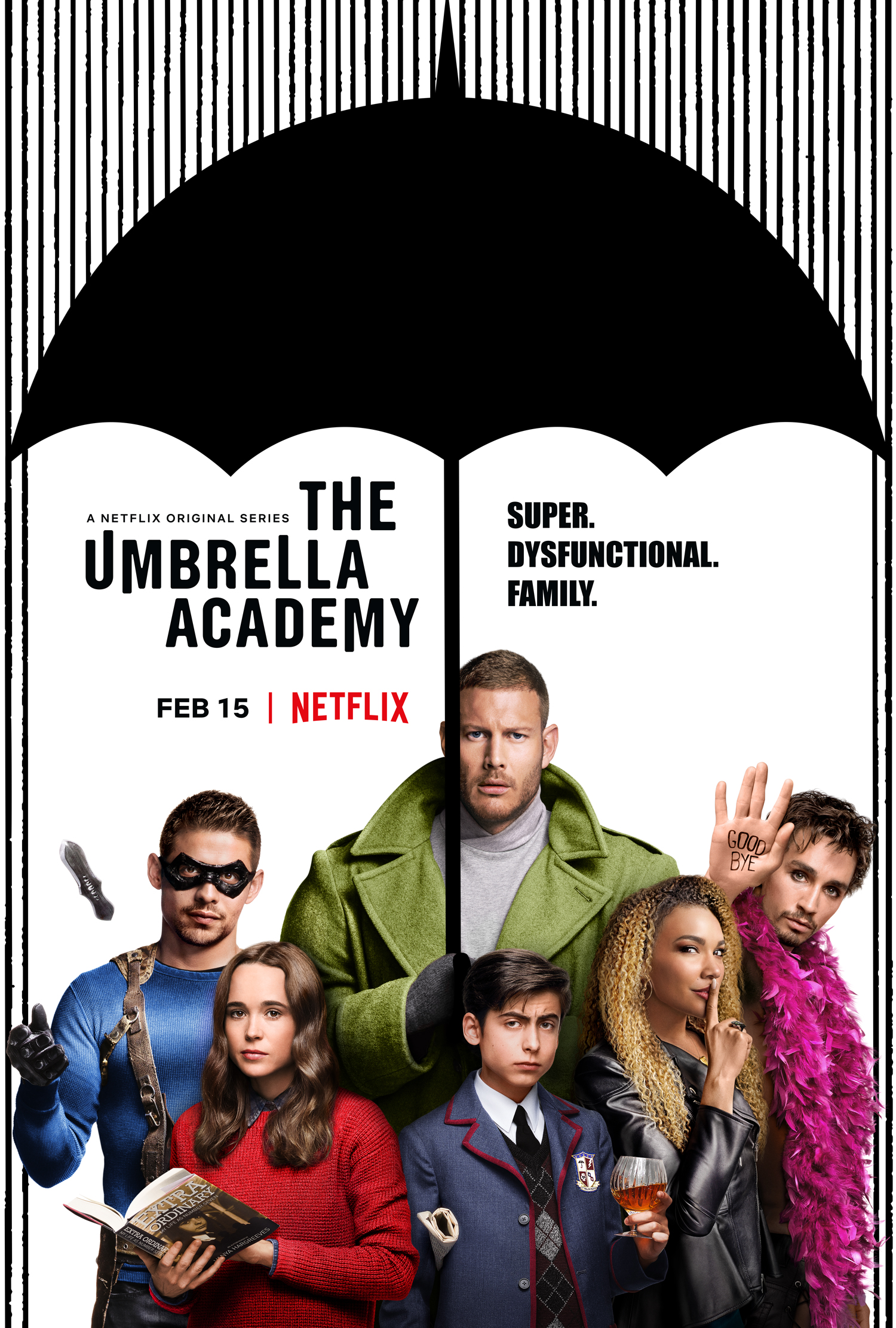 The Umbrella Academy Cast Wallpapers Wallpaper Cave