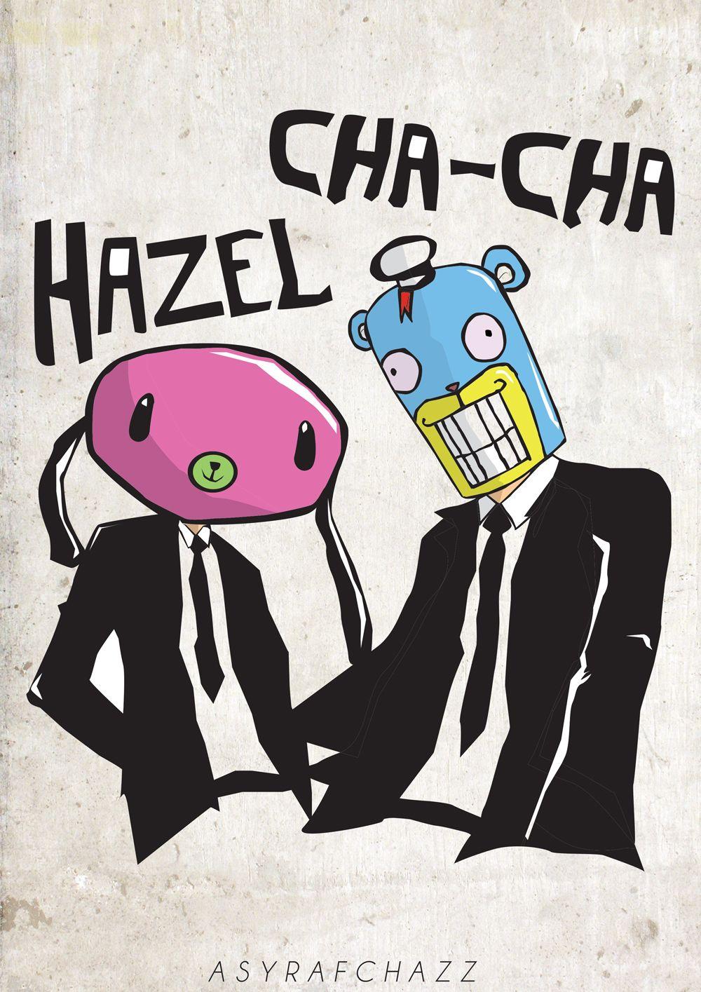 Hazel And Cha Cha From The Umbrella Academy. Design: Illustrations