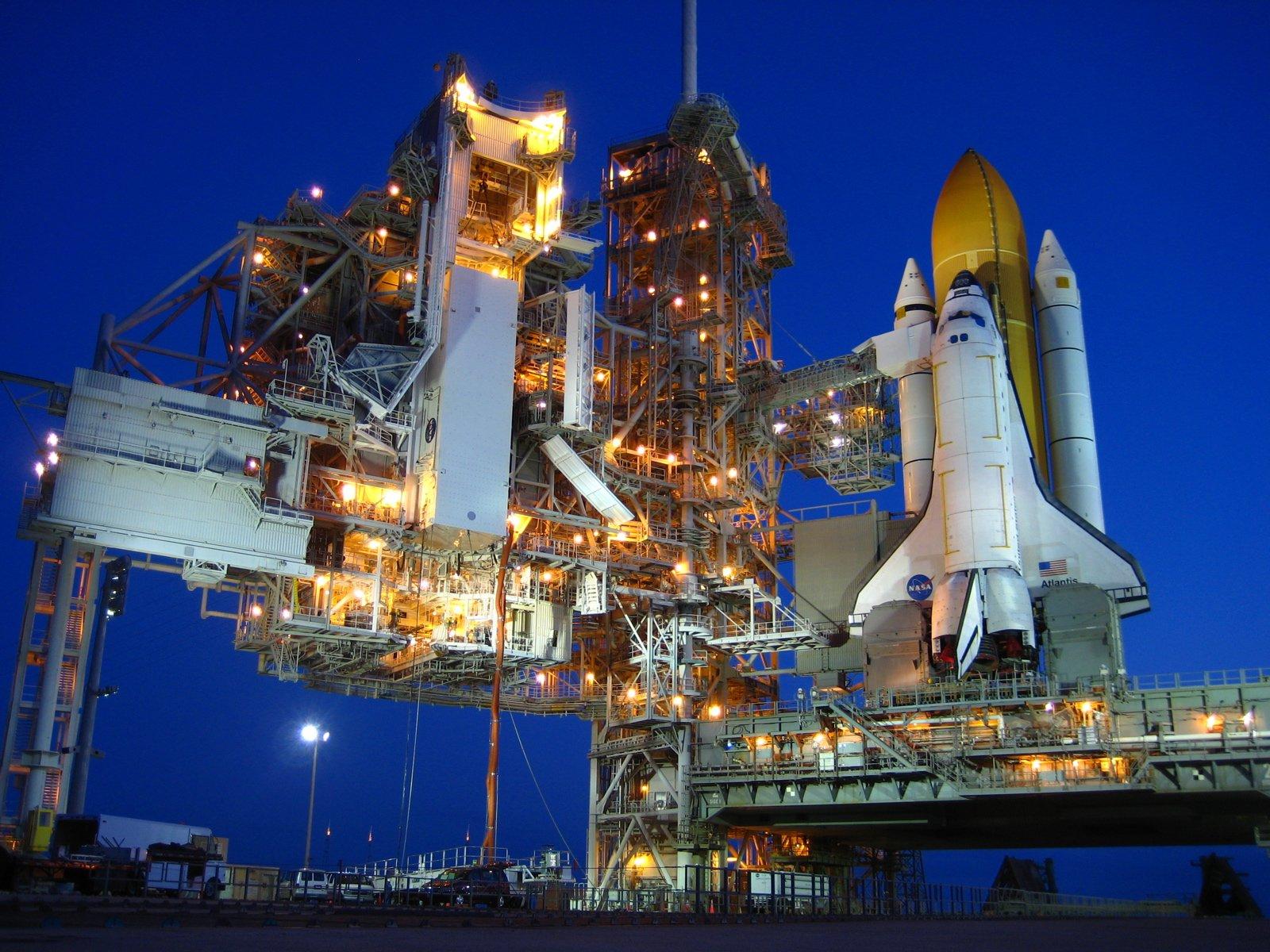 Rockets Space Shuttle NASA launch pad wallpaperx1200