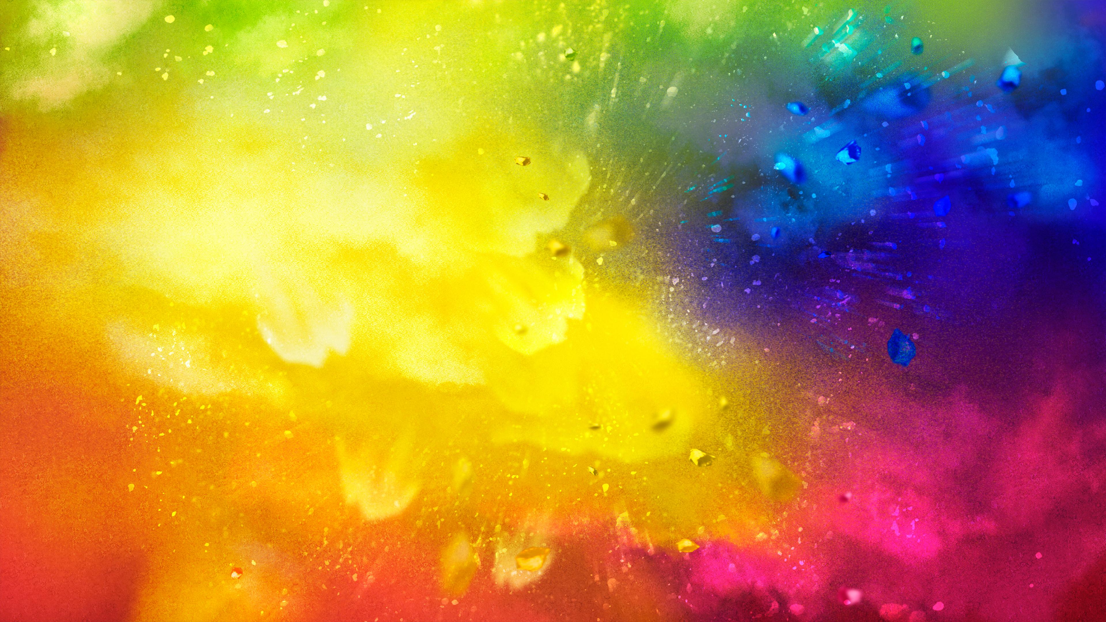 Free Holi Splash Chromebook Wallpaper Ready For Download