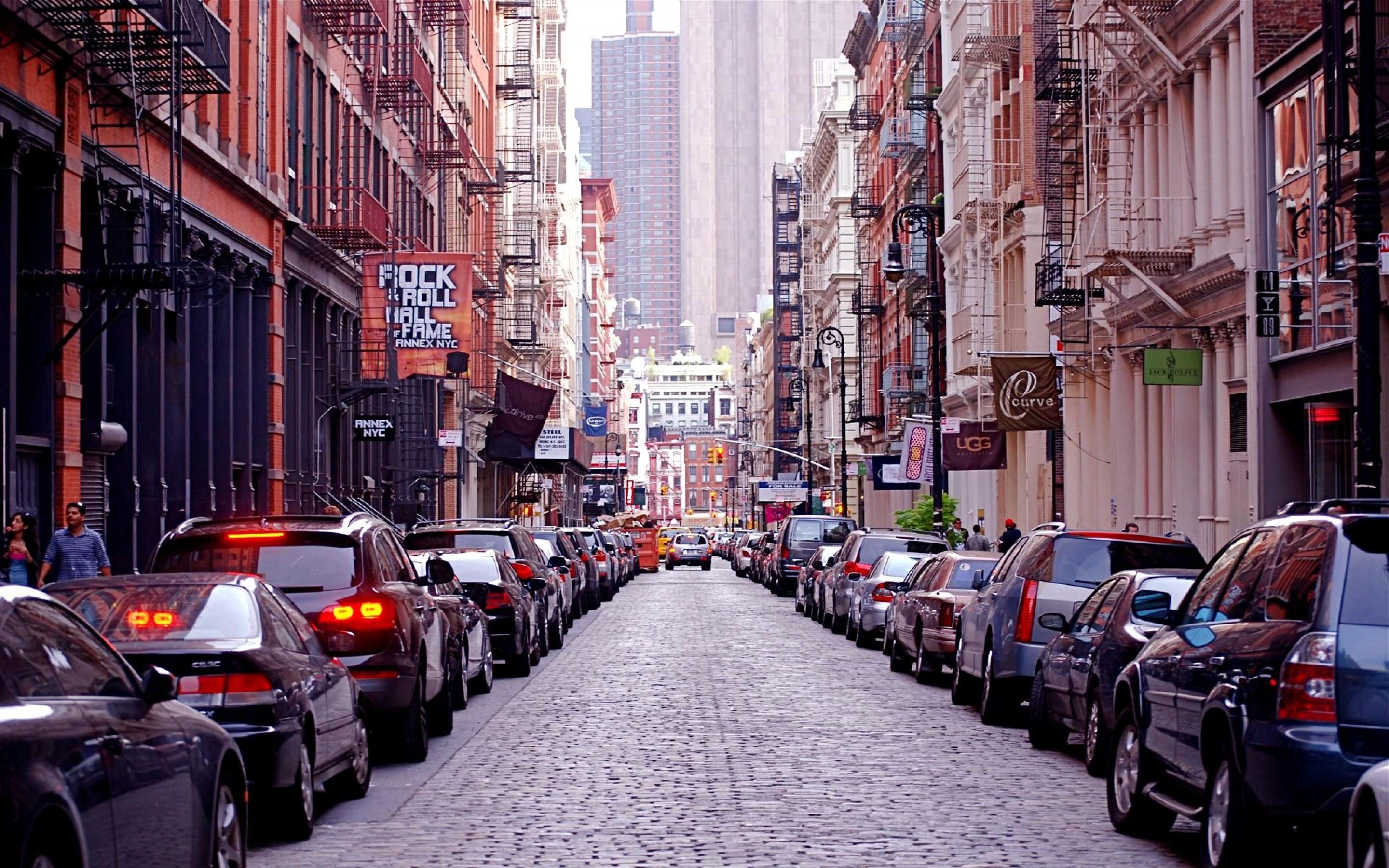 New York City Street HD Wallpaper