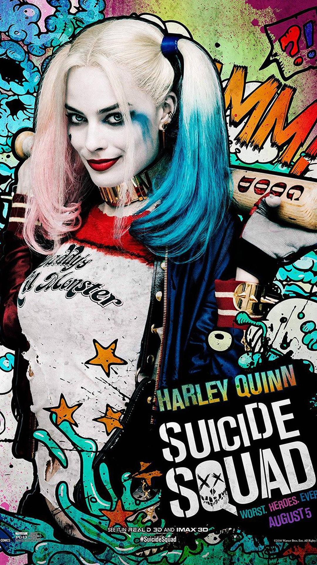 Wallpaper for Suicide Squad Wallpaper, 1080x1920 Resolution