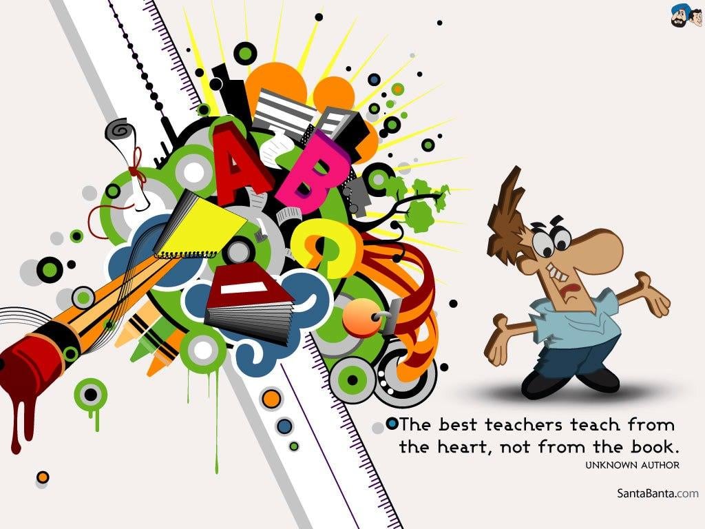 Latest) Happy Teacher day 2014 HD Image Wallpaper 3D Greetings