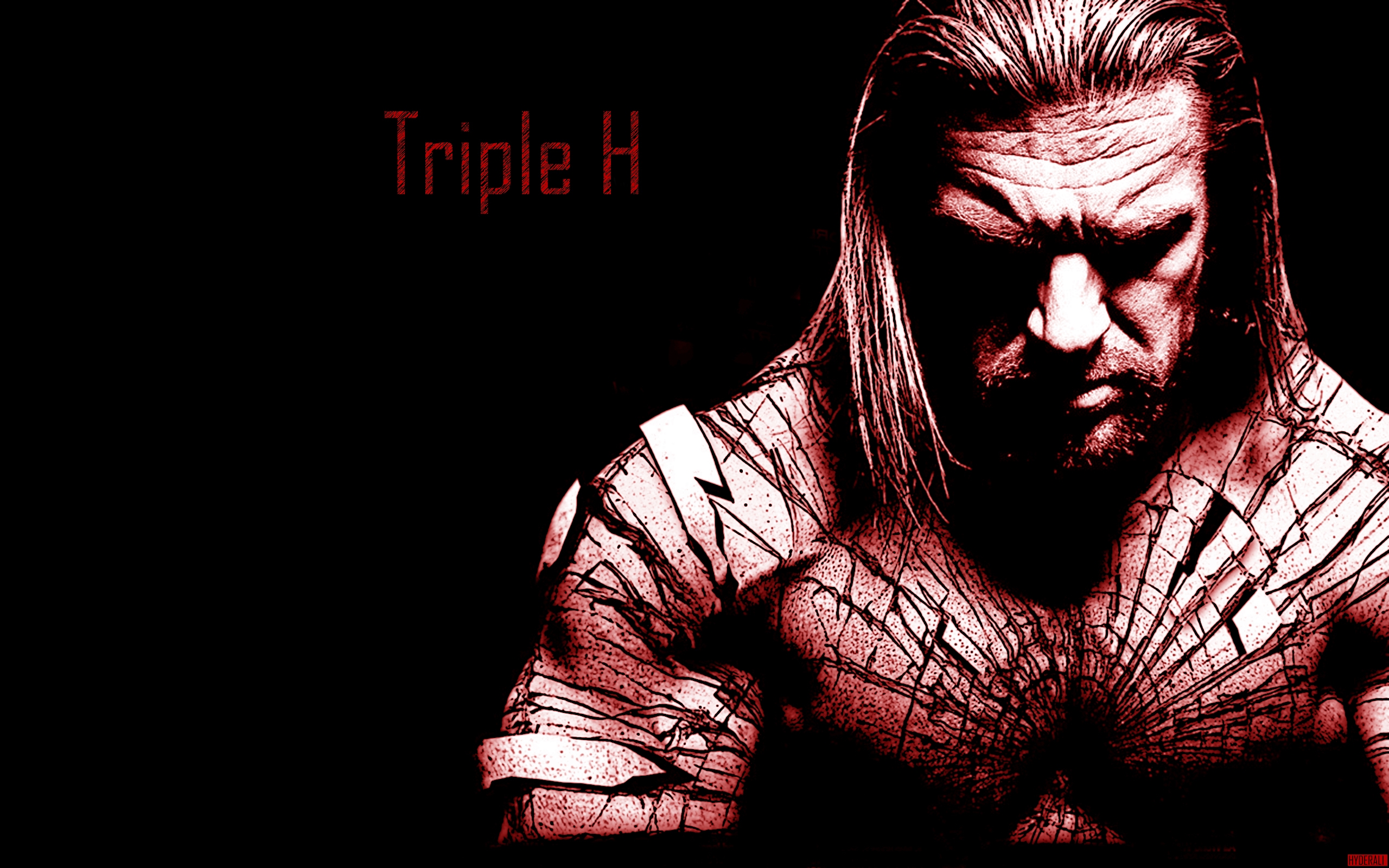 wallpaper of triple h