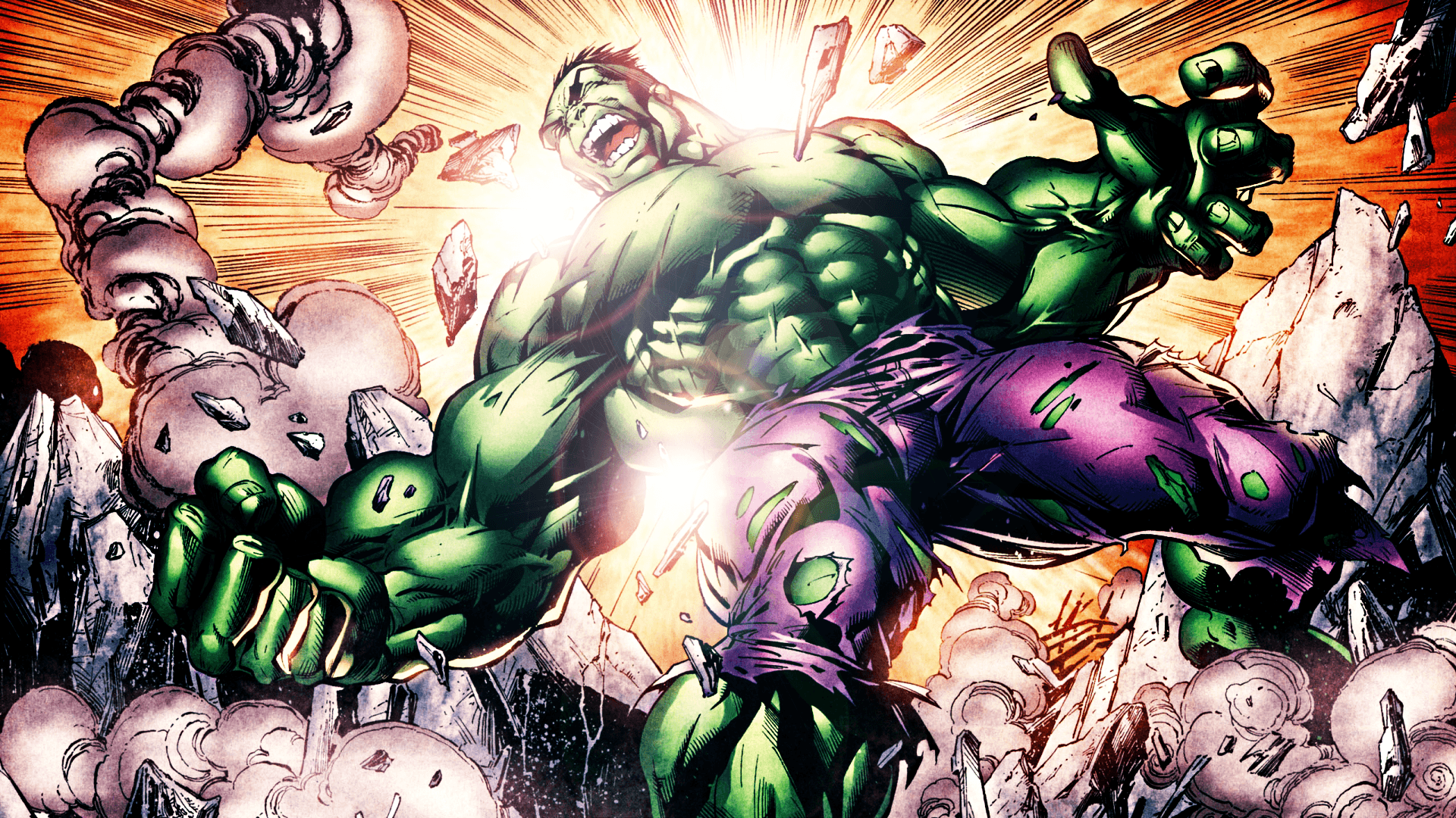Hulk The Hulk Marvel Light wallpaperx1080