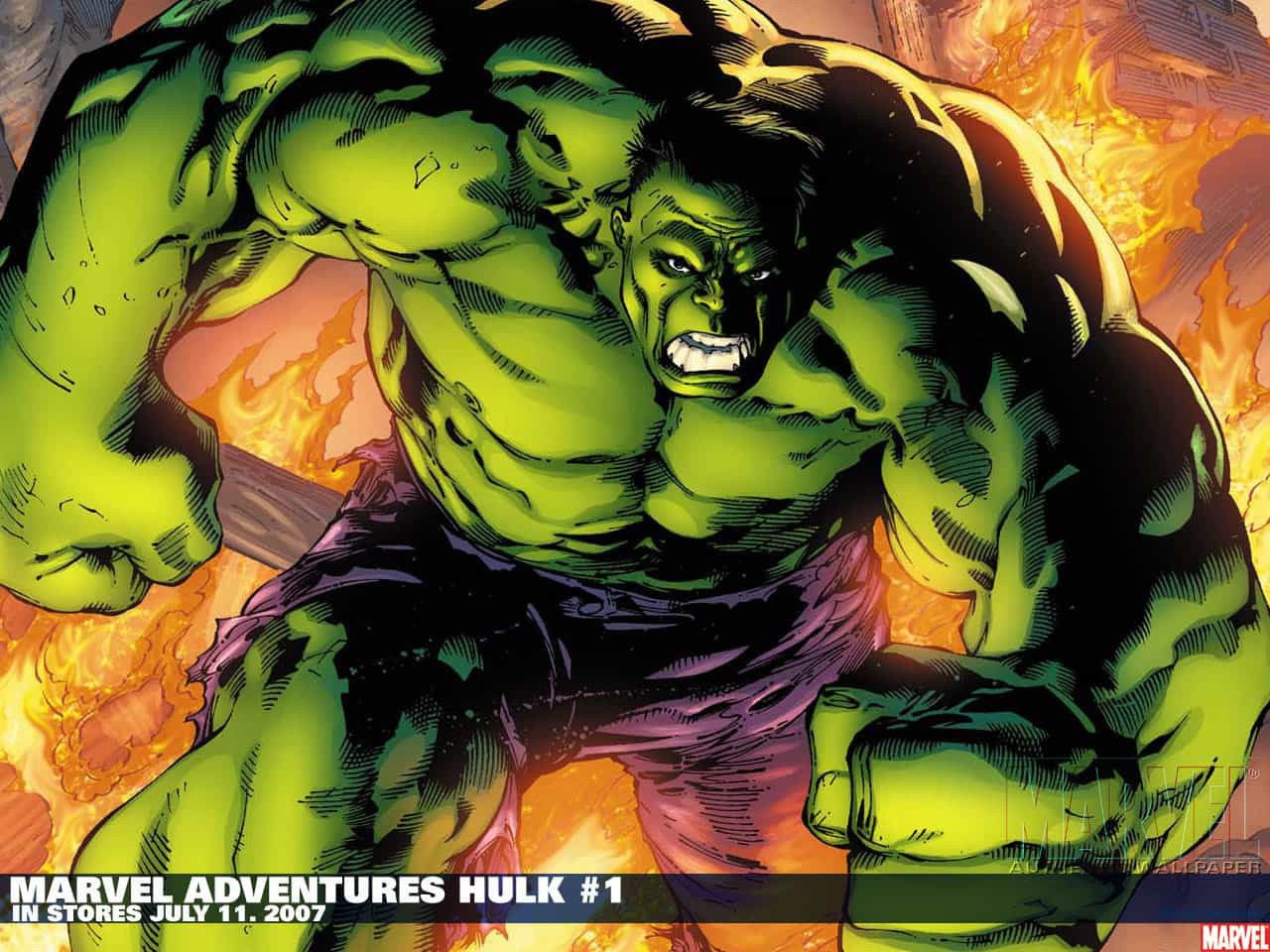 Incredible Hulk Comic Wallpaper