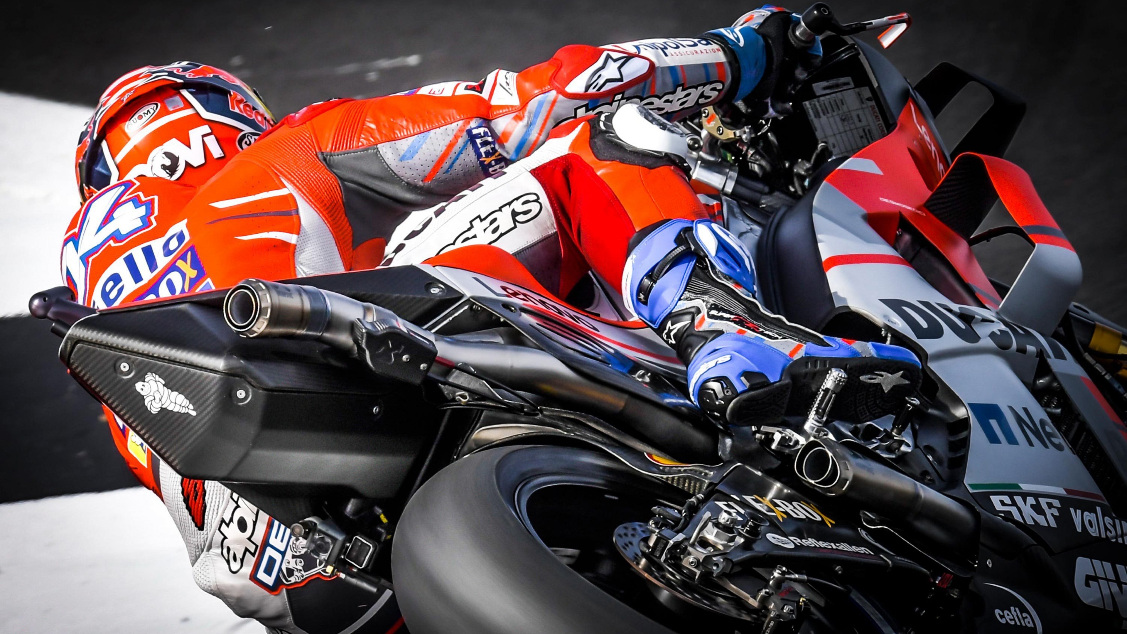 Download 3840x2160 Ducati Corse, Motogp, Motorcycle Wallpaper