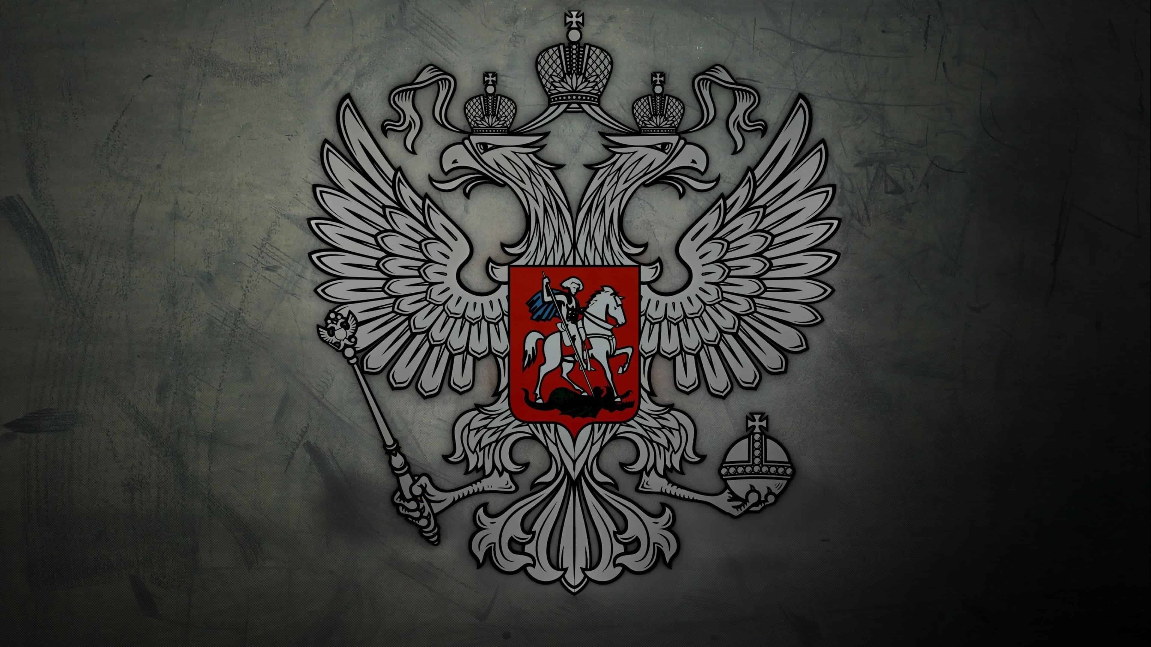 Russian Coat Of Arms UHD 4K Wallpaper