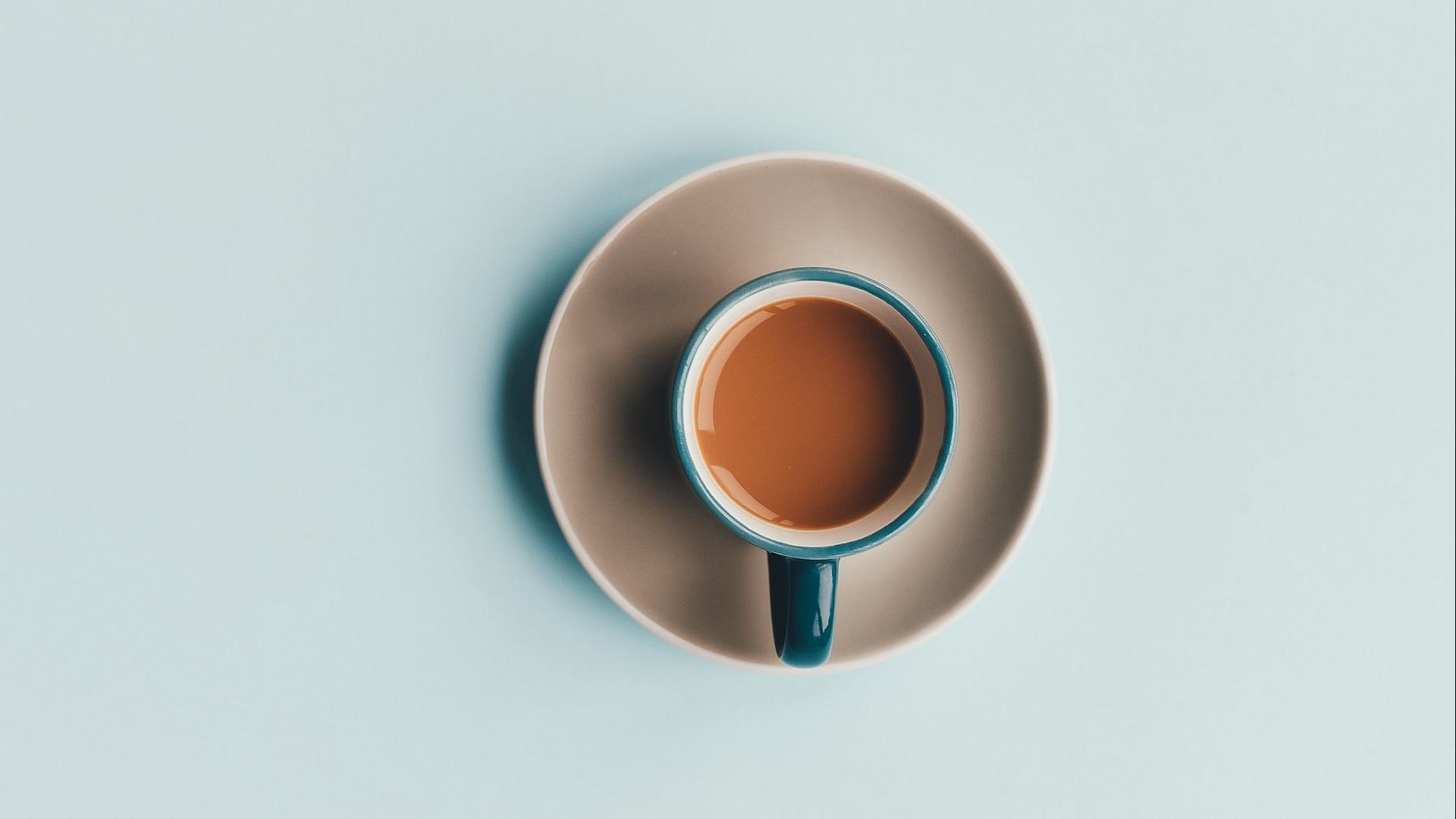 Coffee Cup Minimal HD Wallpaper