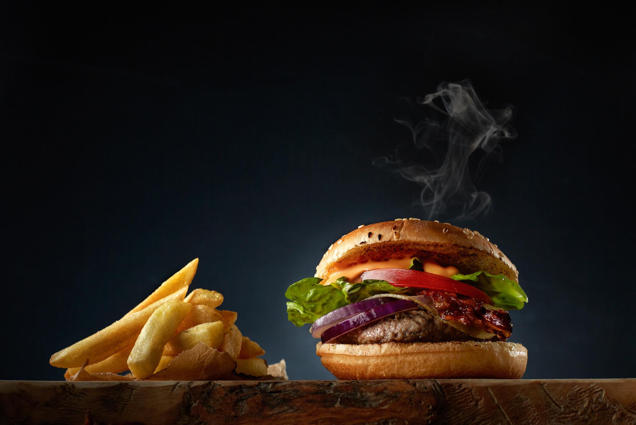 Burger HD Wallpaper