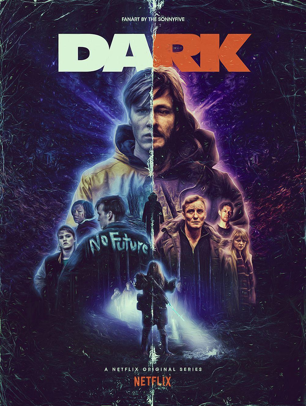 DARK fanart poster by The Sonnyfive.. DARK.. Netflix Original