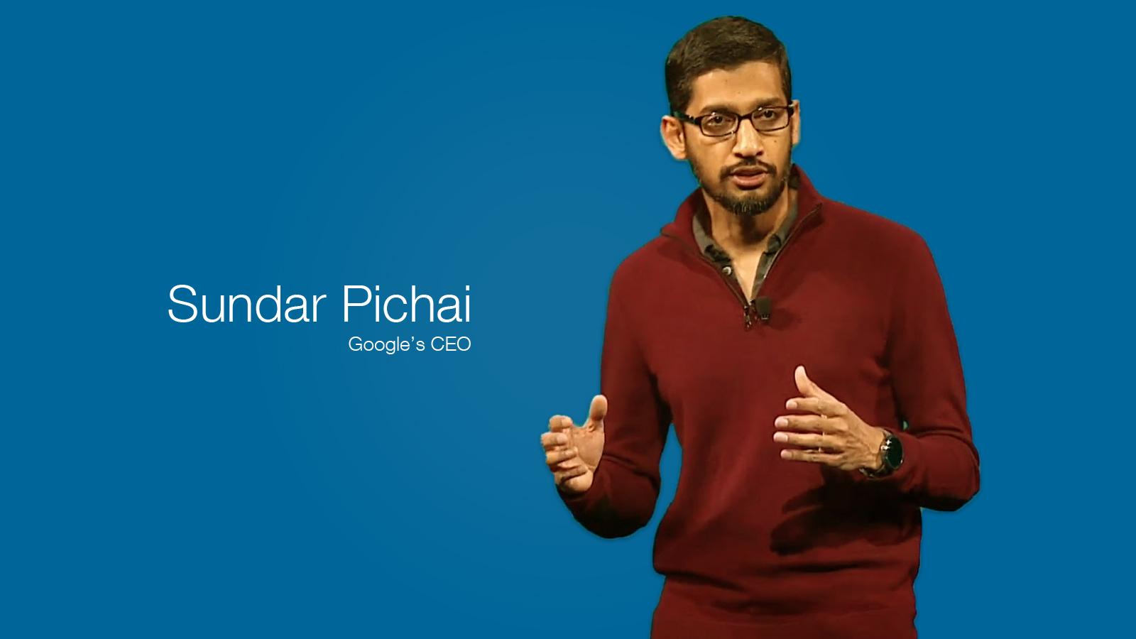 Sundar Pichai: Google's New SEO. Key Software Services