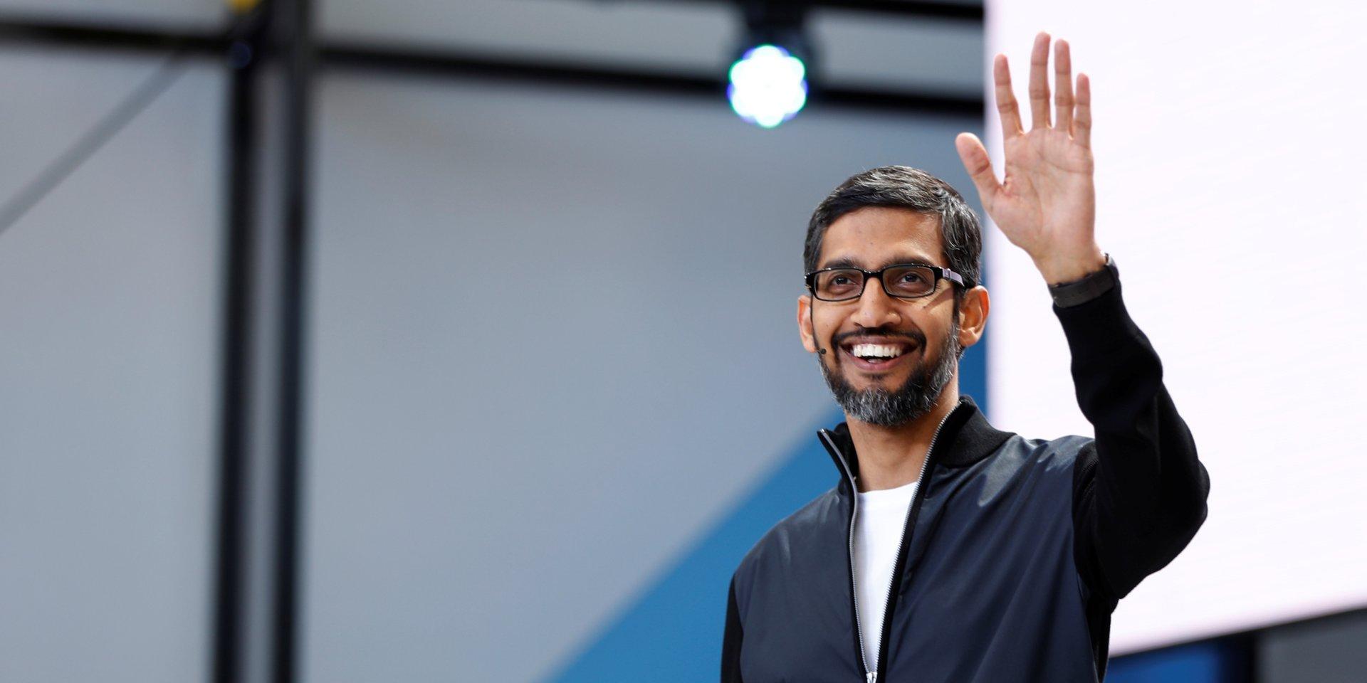 The life of Google CEO Sundar Pichai, in photo