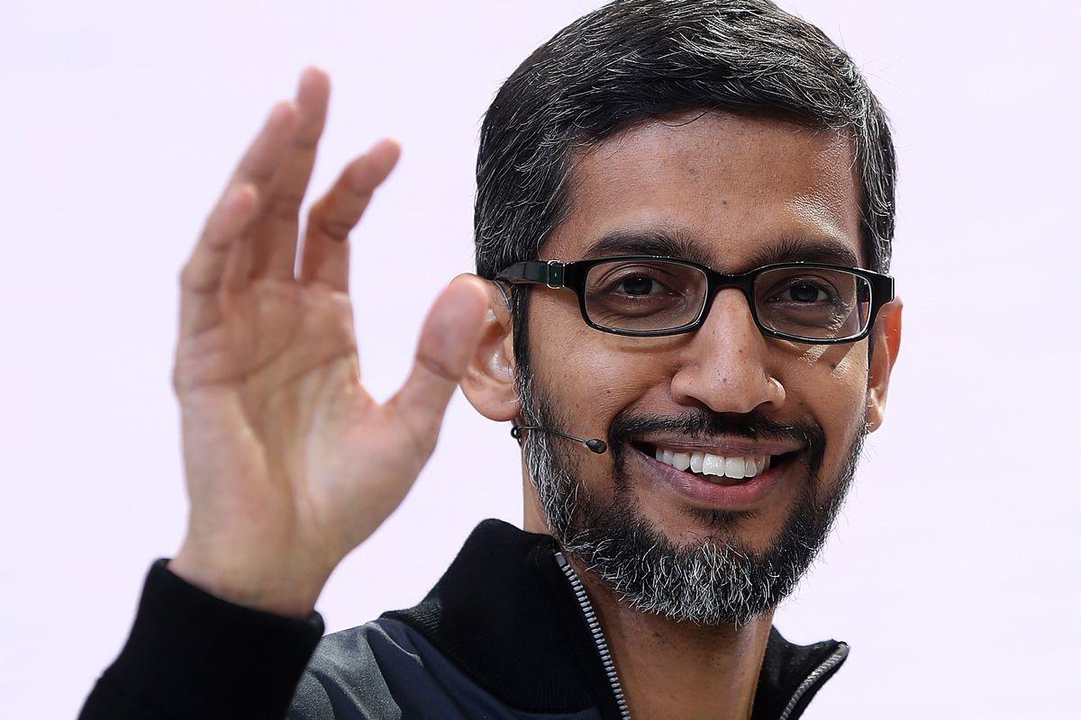 Recode Daily: Google CEO Sundar Pichai is rewarded for two years