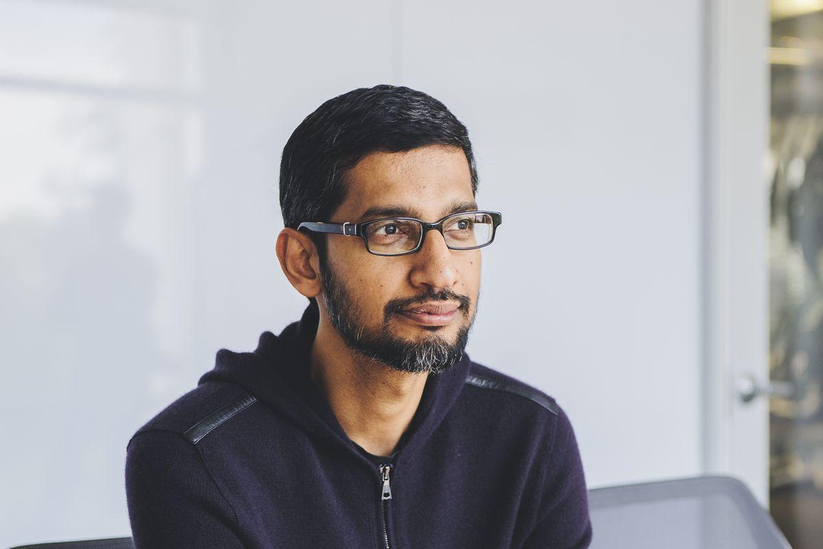 Google CEO Sundar Pichai: 'let's not let fear defeat our values