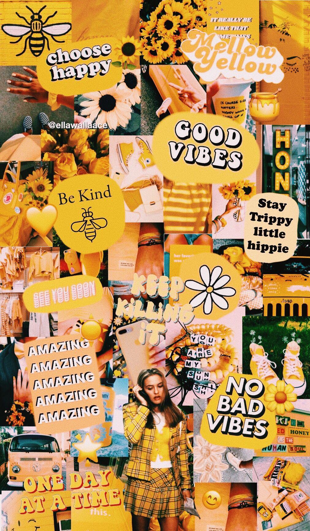 Featured image of post Soft Yellow Aesthetic Collage / All orders are custom made and most ship worldwide within 24 hours.