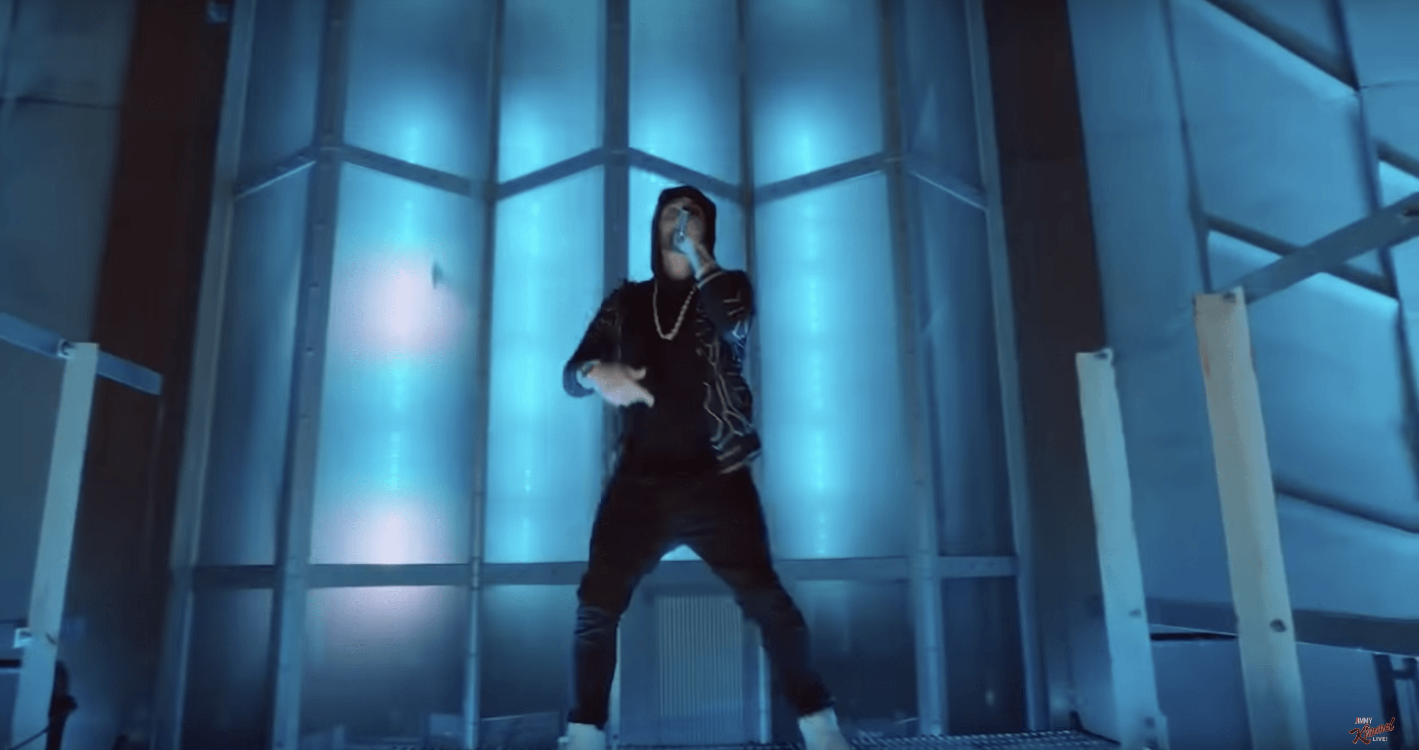 Watch Eminem's Empire State Building performance, shot on Google's