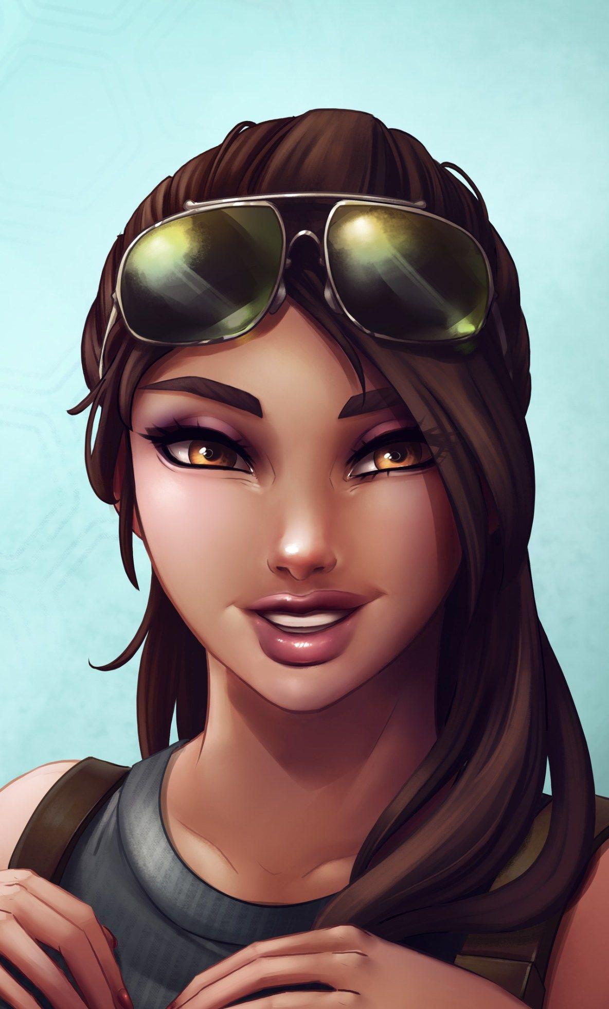 Fortnite Girl Wallpaper Free Fortnite Girl Background