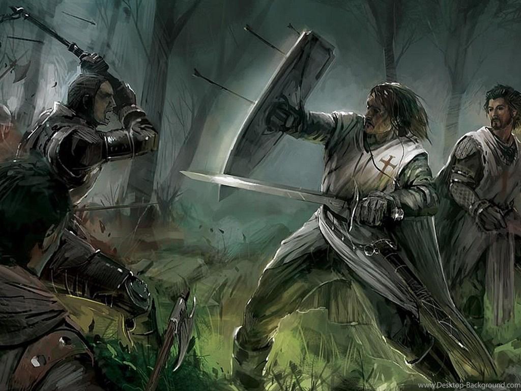Gallery For Medieval Knights Fighting Wallpaper Desktop Background