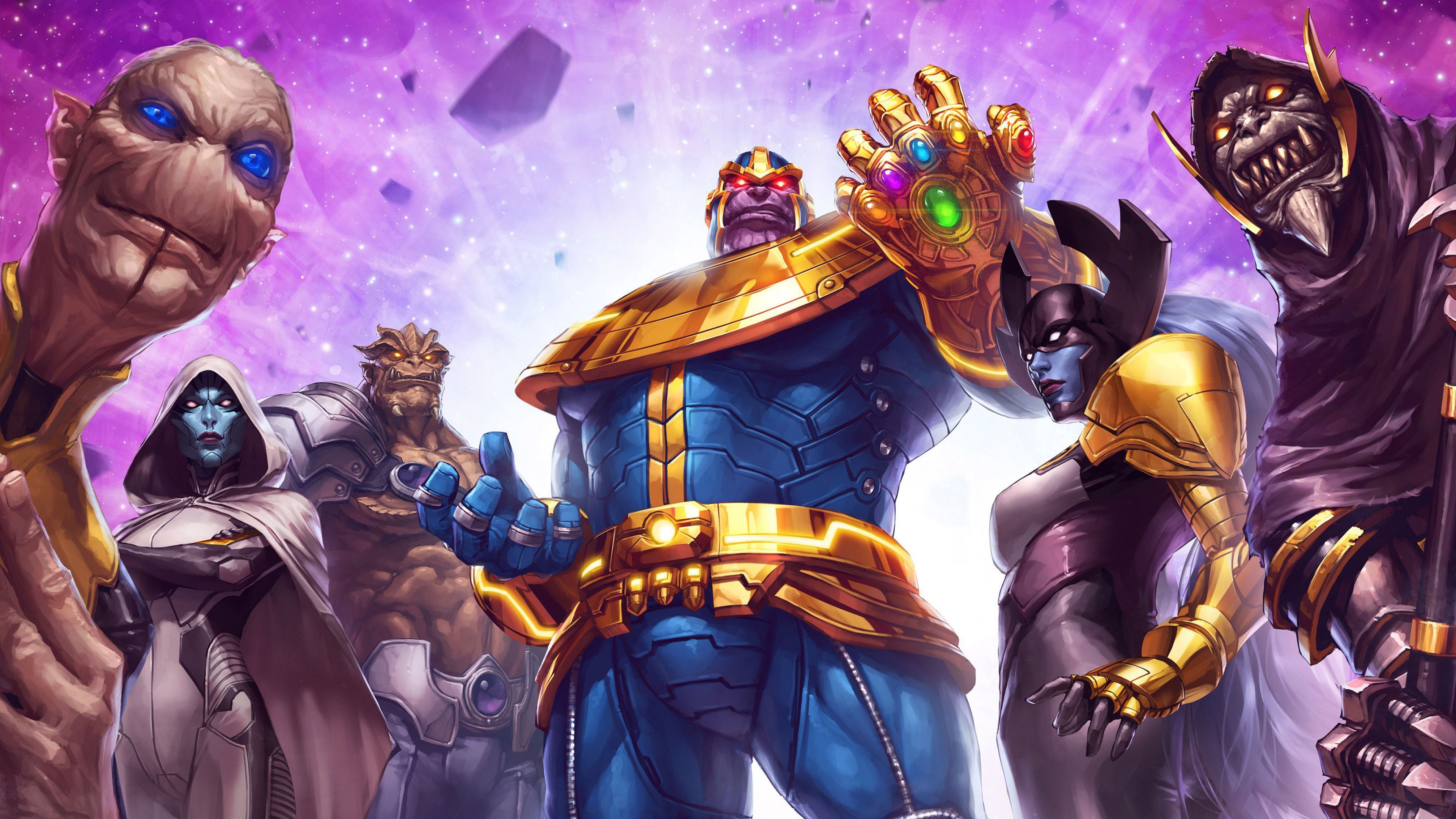 Wallpaper Marvel Contest Of Champions, poster, 4K, Games
