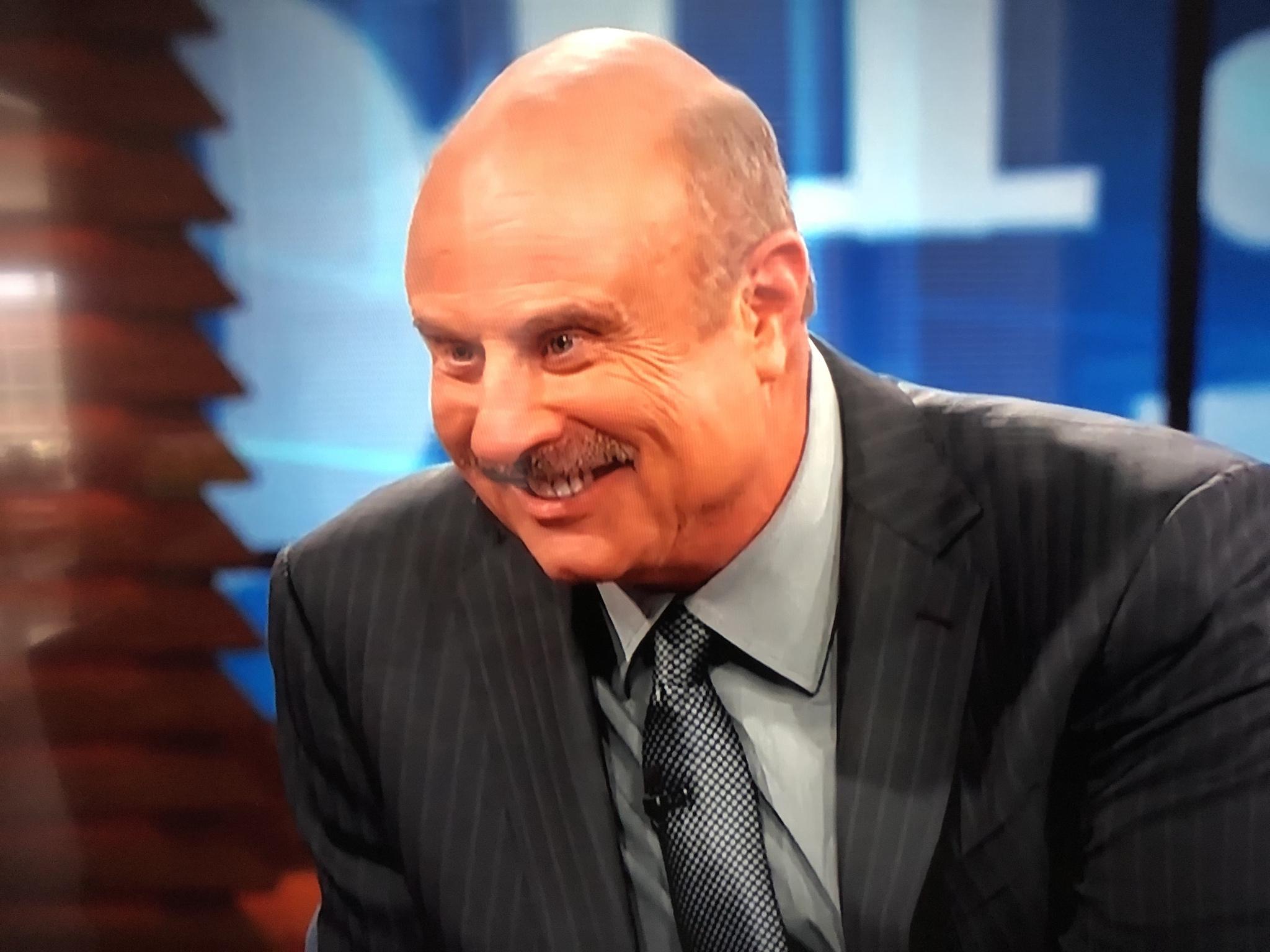 The face dr Phil makes when he Bill Cosby's your drink