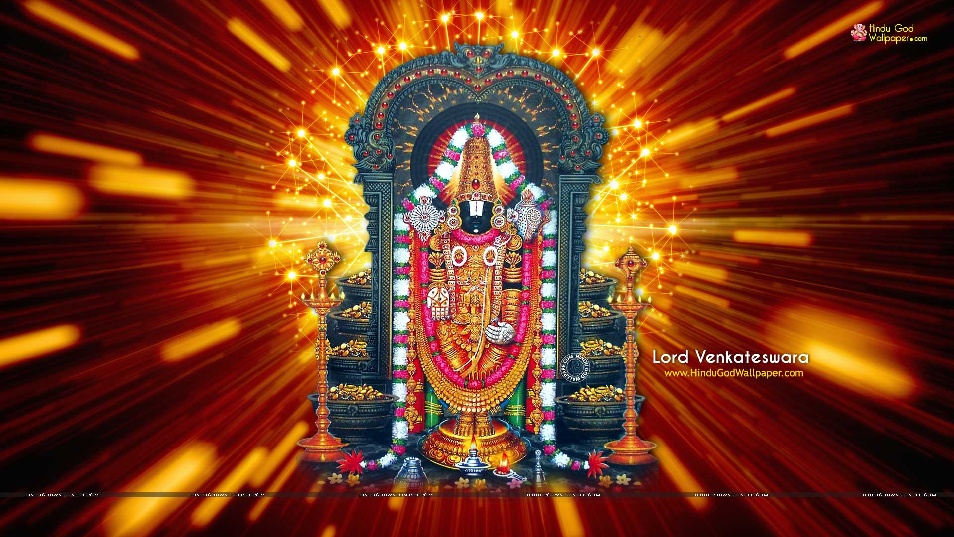 1080p Lord Venkateswara HD Wallpaper Free Download