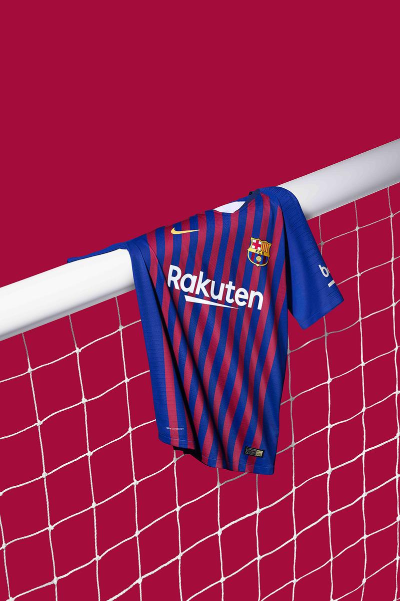 FC Barcelona 2018 19 Home Kit By Nike Football