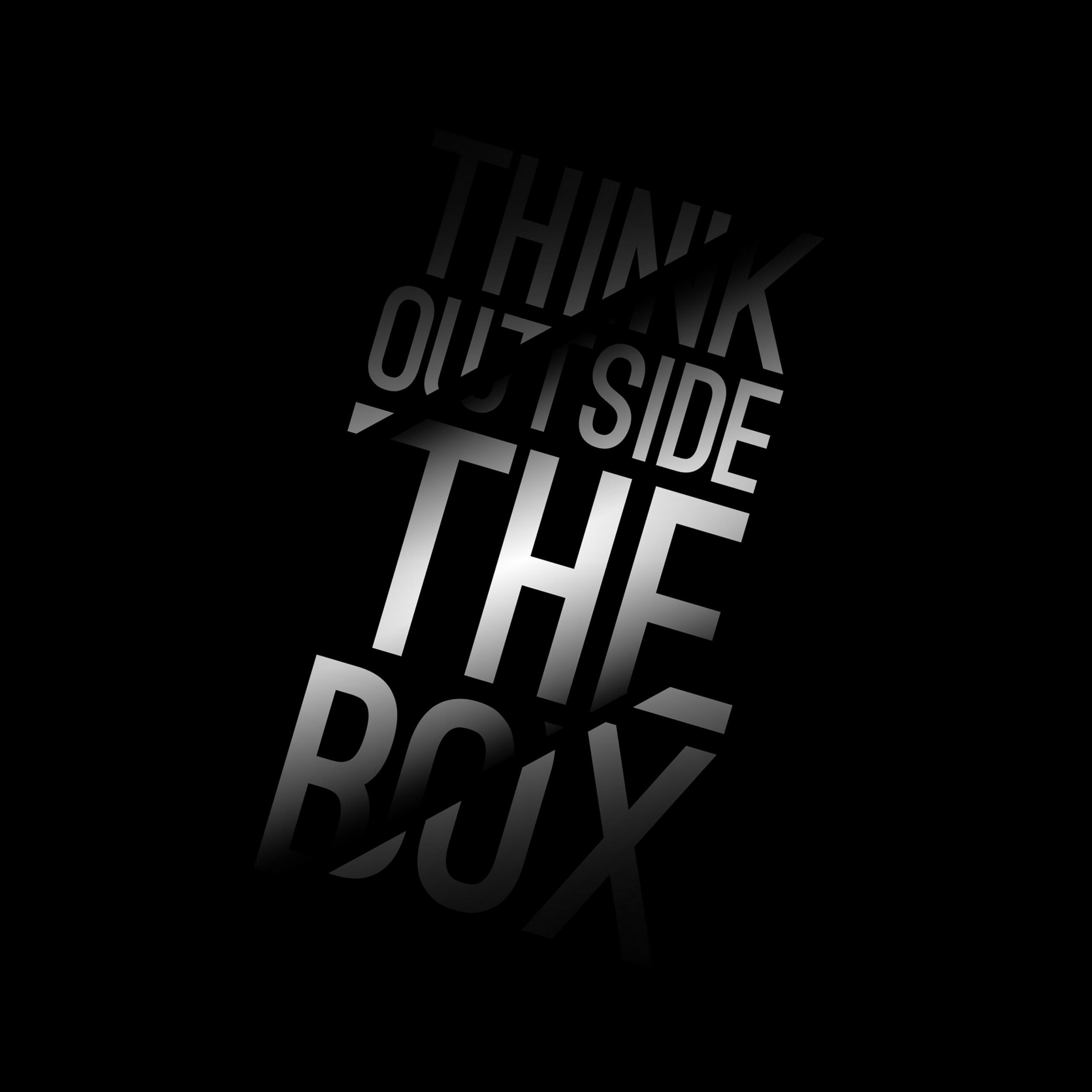 Think Outside The Box Quotes QHD Wallpaper