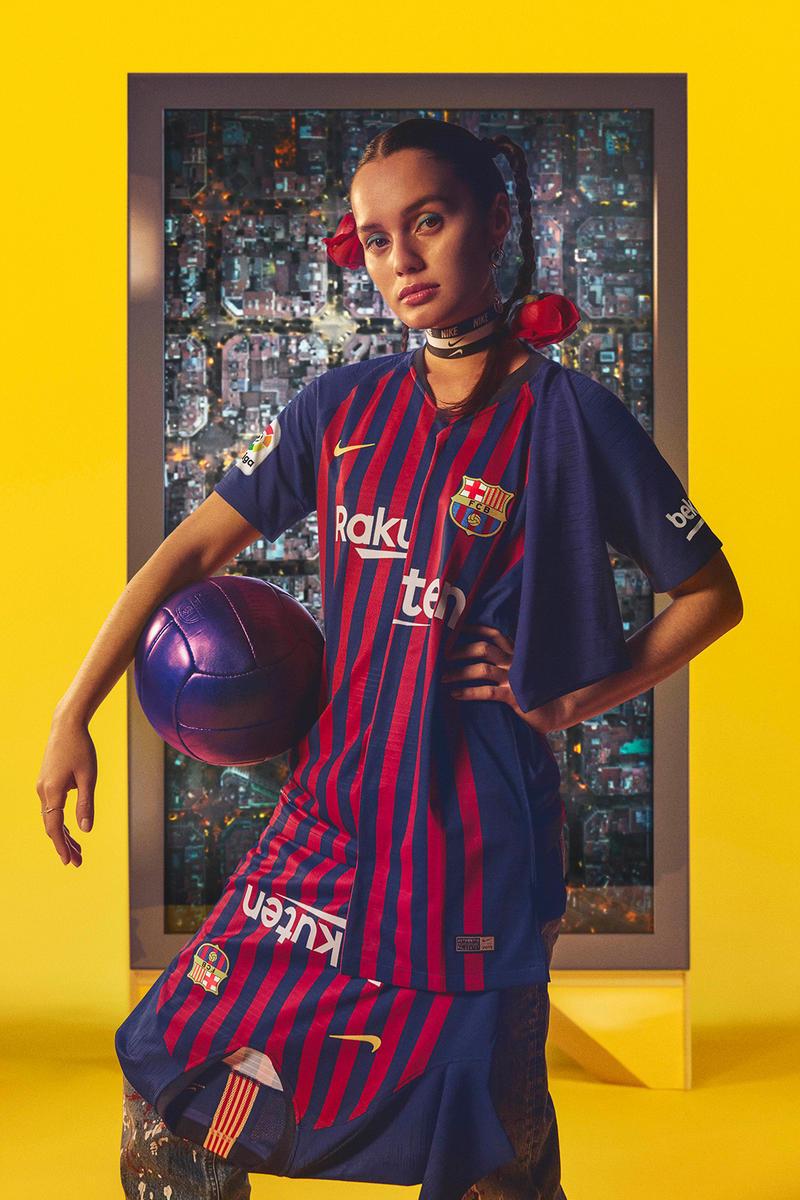 FC Barcelona 2018 19 Home Kit By Nike Football