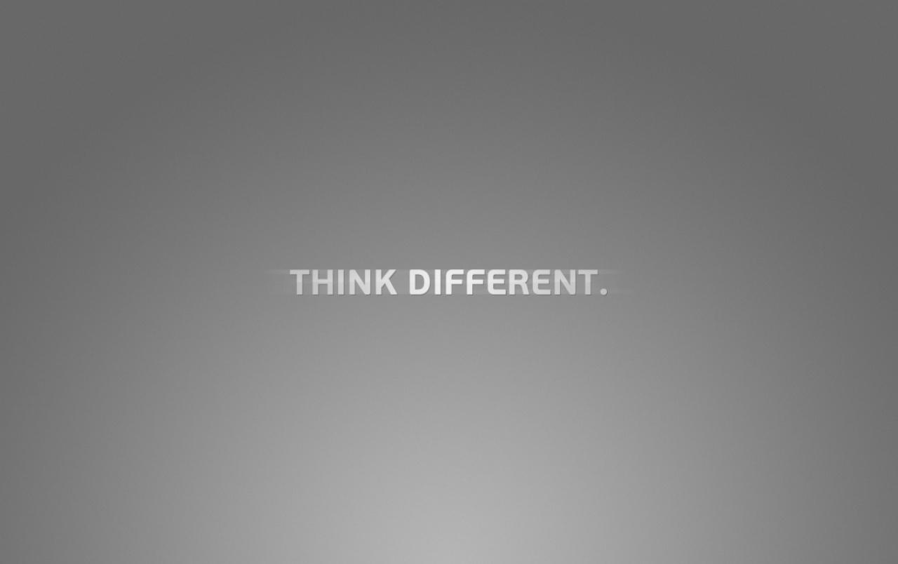 Think Different wallpaper. Think Different