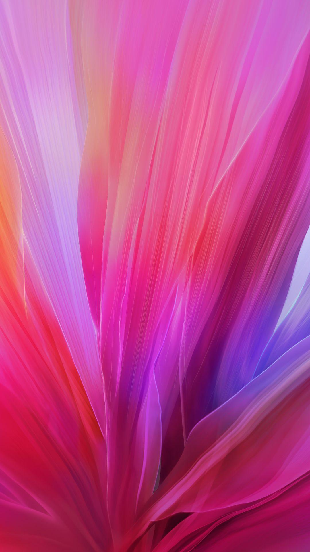 Sony Xperia Z5 Wallpaper with Abstract Colorful Background. Pink