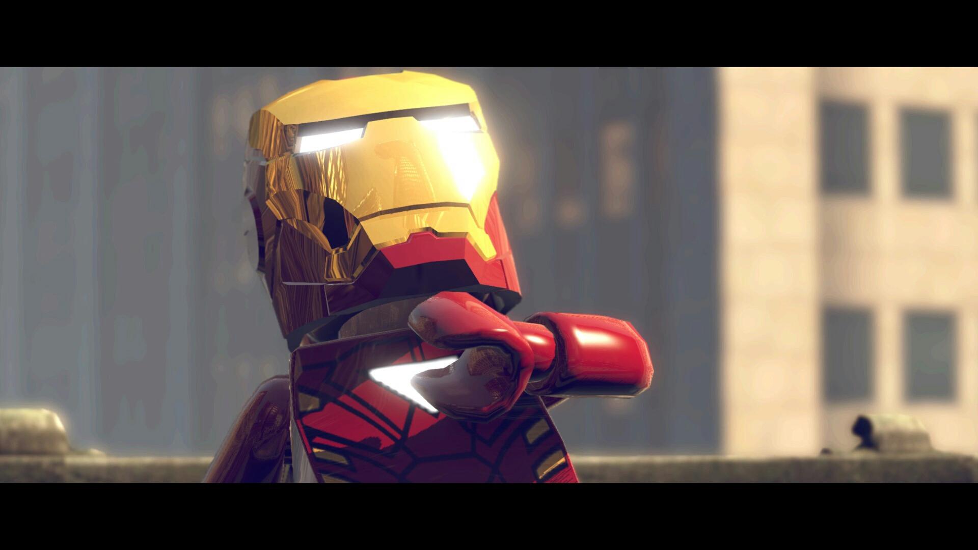 Aww you're so cute little LEGO Iron Man