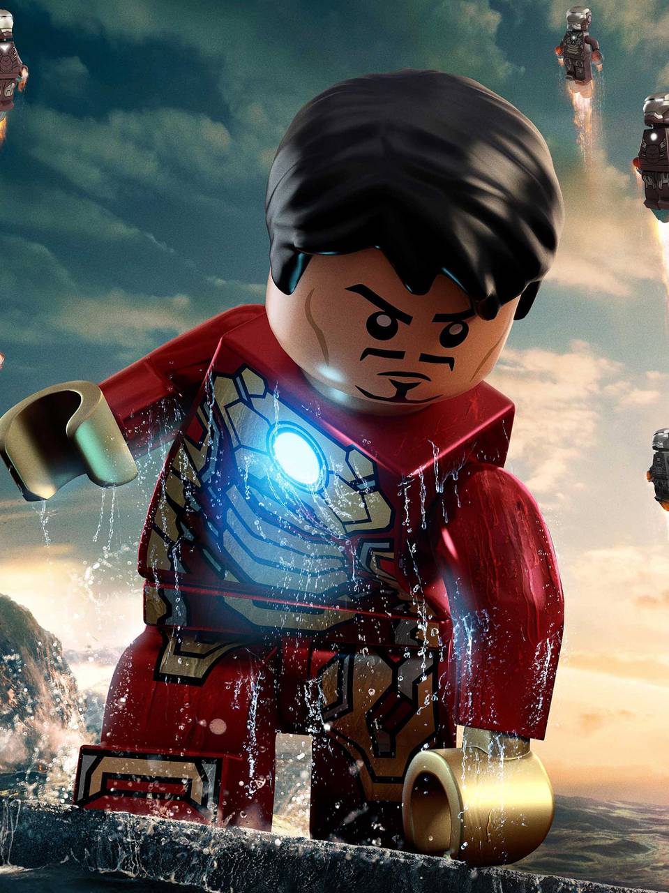 Iron Man Lego Wallpaper