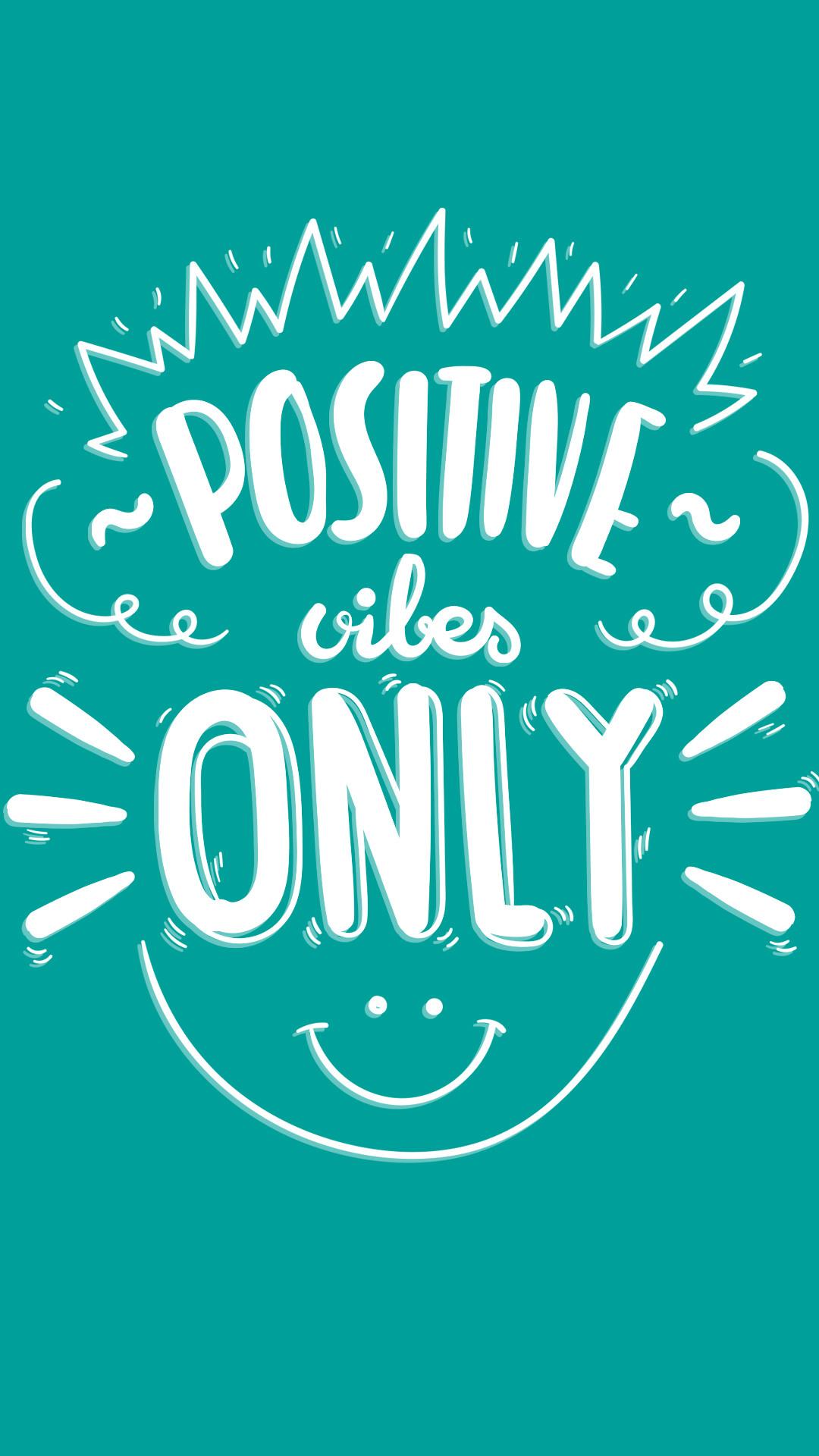 Positive Vibes Only Custom Lettering Design Stock Illustration - Download  Image Now - Positive Emotion, Stock Market Data, Sayings - iStock