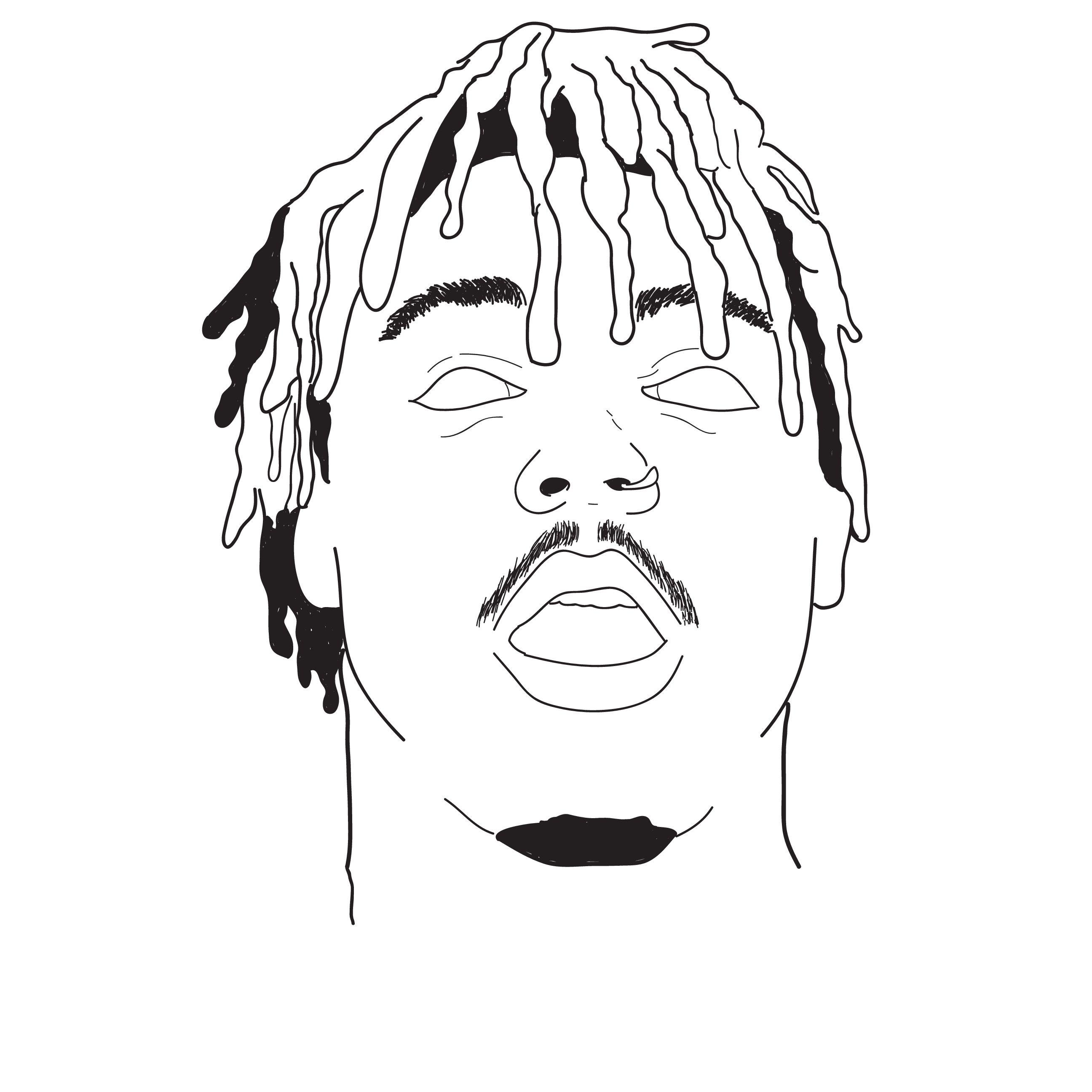 Xxxtentacion And Juice Wrld Anime Wallpapers Wallpaper Cave Draw an oval and divide it into 4 equal parts. xxxtentacion and juice wrld anime