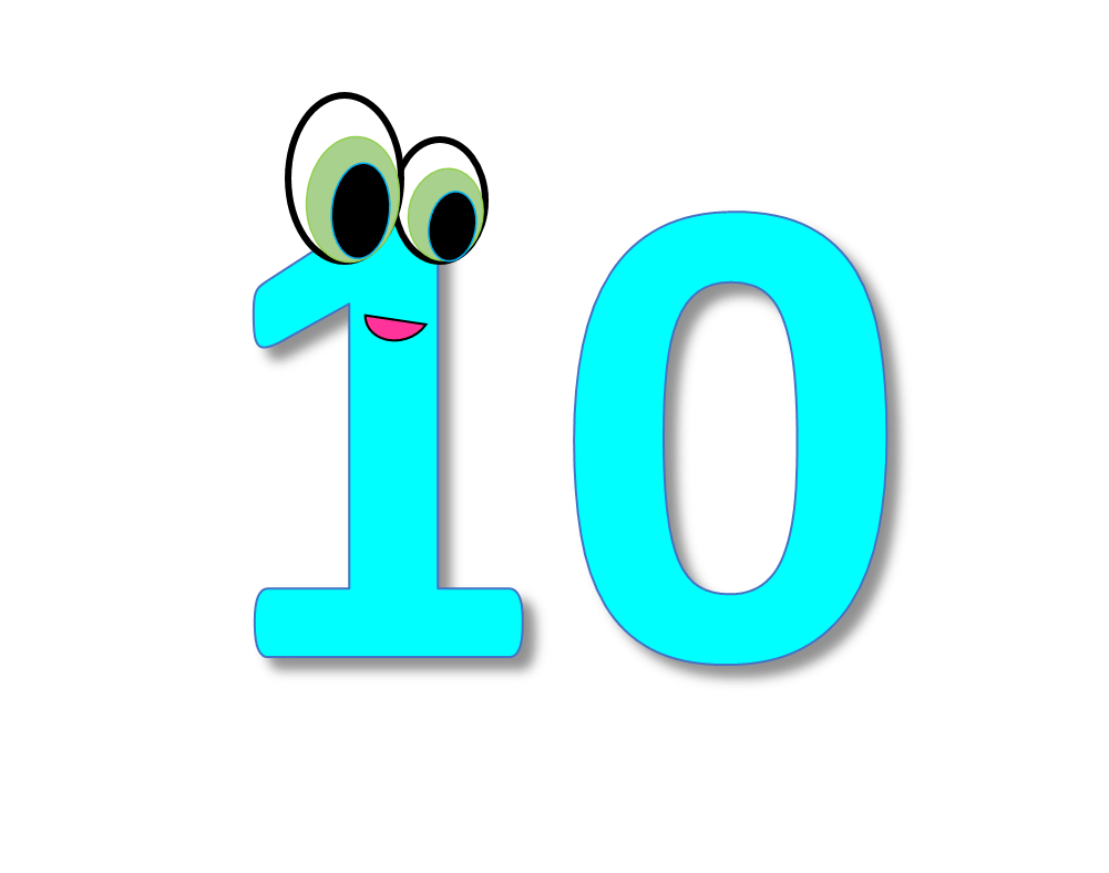 Free Number 10 Clipart, Download Free Clip Art, Free Clip Art