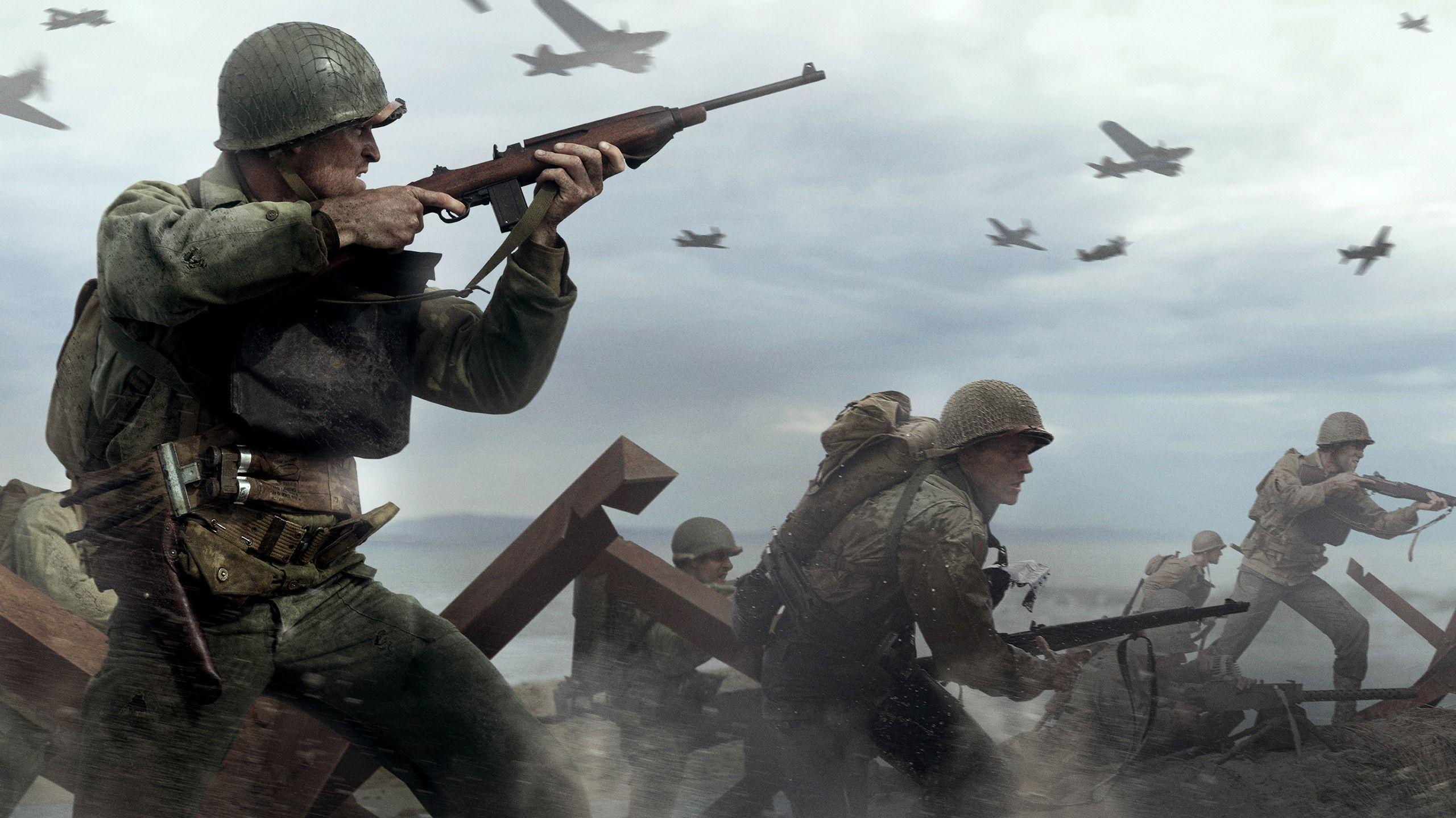 Awesome Call of Duty: WWII Soldiers in War wallpaper. WW2 reference