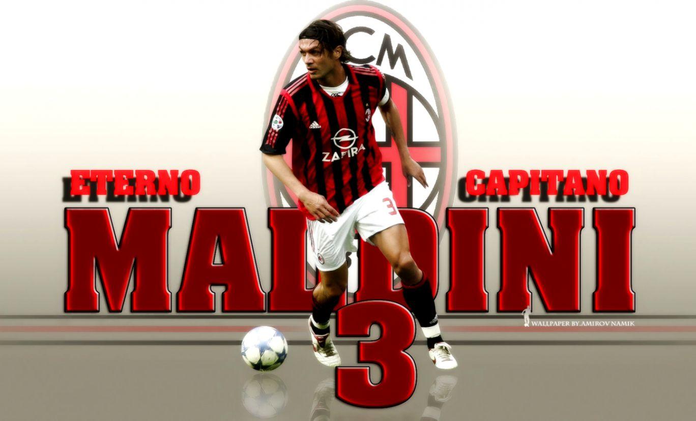 Maldini Ac Milan Legend Players Wallpaper HD