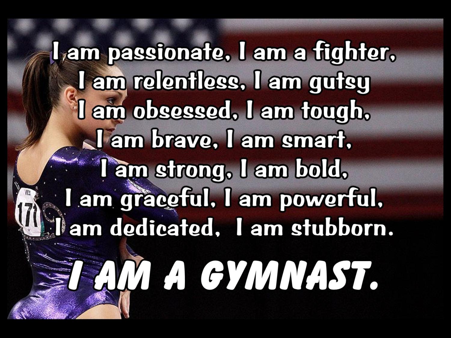 Inspirational Quotes About Gymnastics Short Inspirational