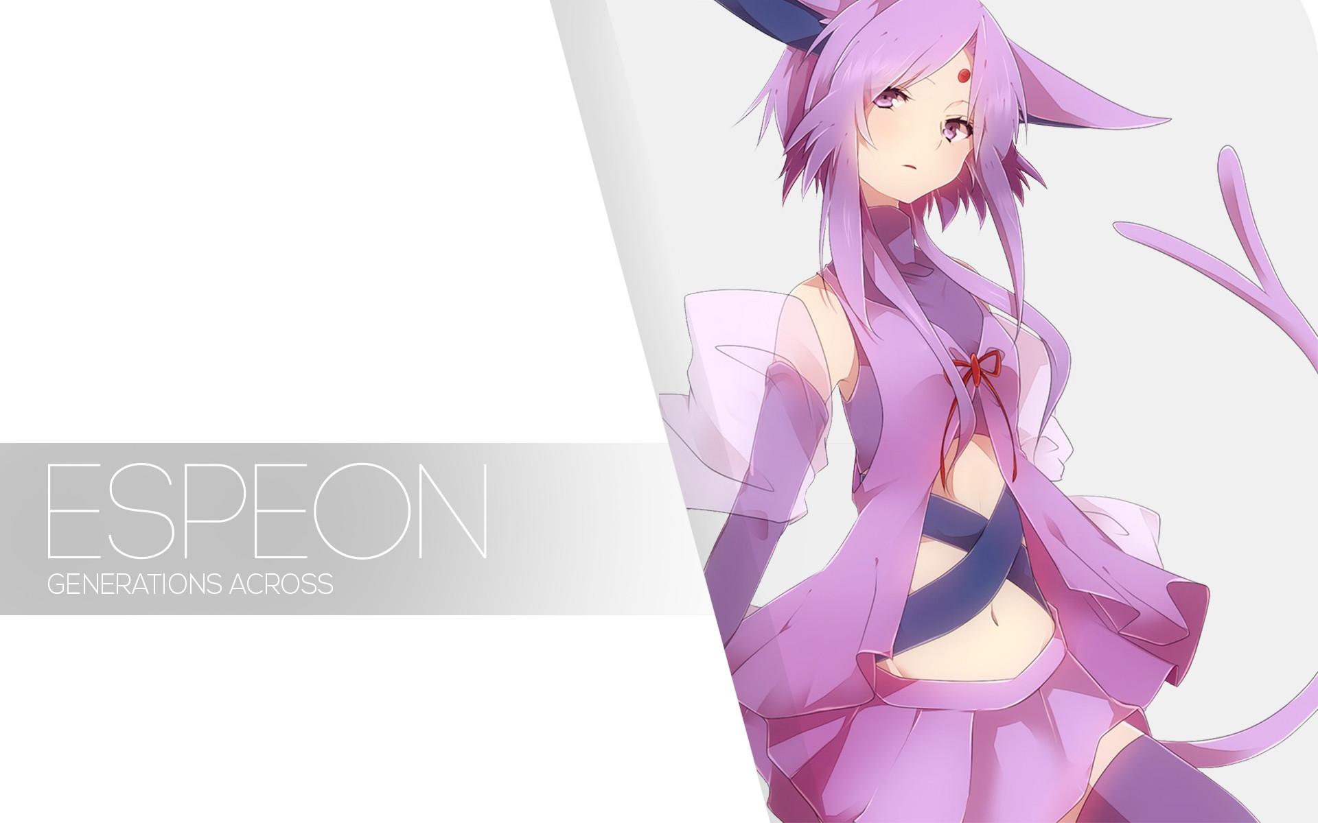 Espeon Girl Wallpaperx1200