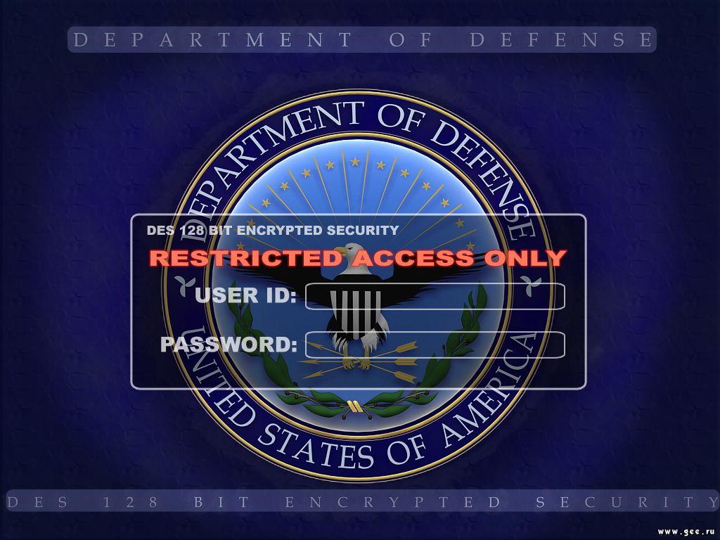 Computer Wallpaper: Access Restricted