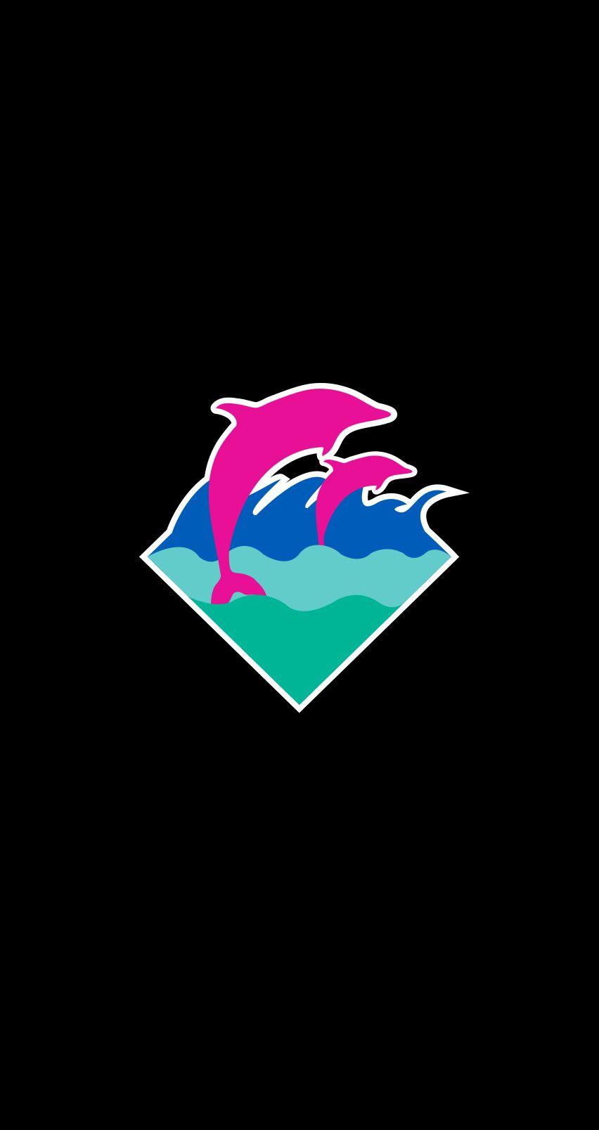 Pink Dolphin Ghost Logo Wallpaper Free Pink Dolphin Ghost