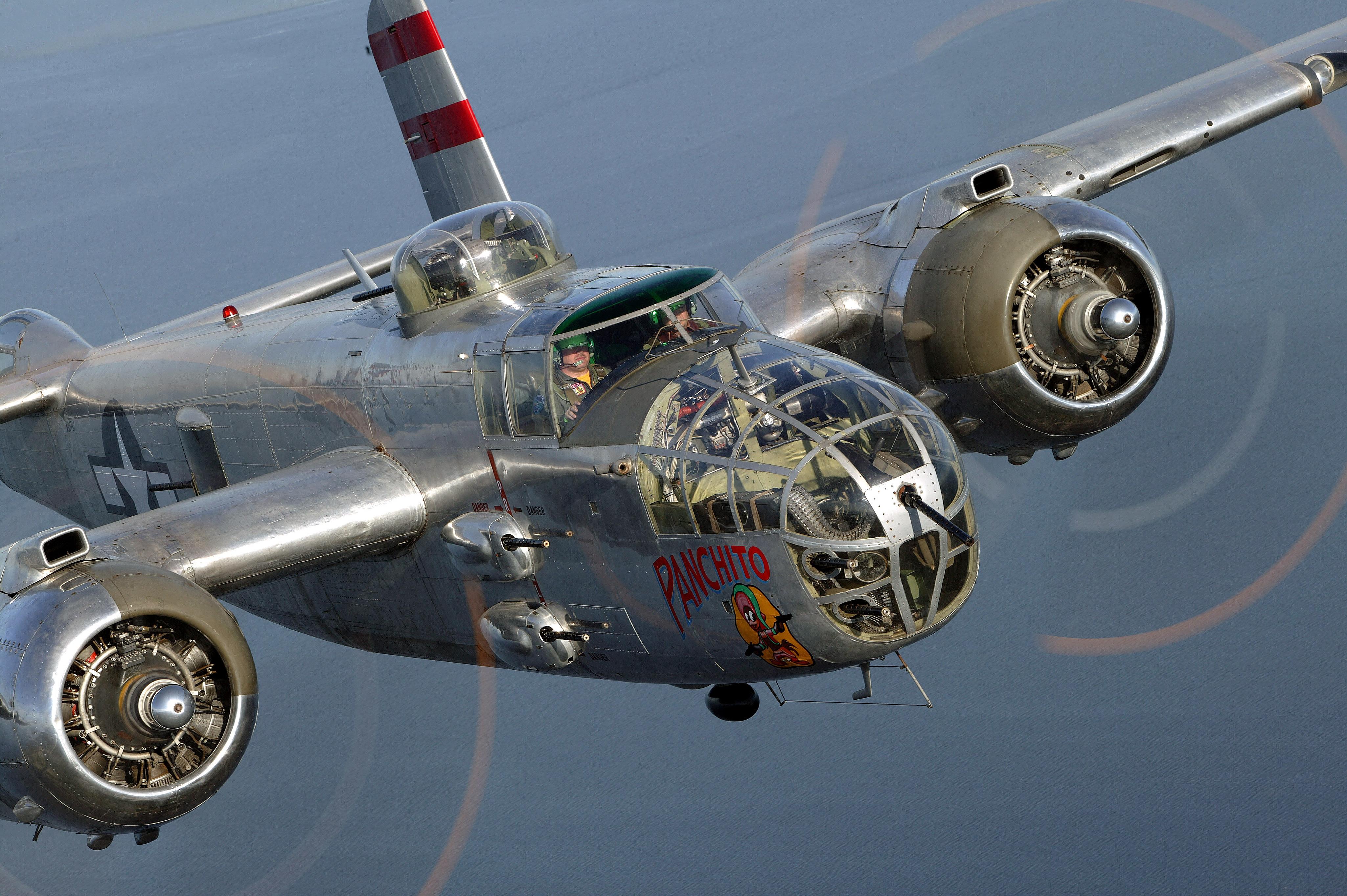 North American B 25 Mitchell 4k Ultra HD Wallpaper. Background