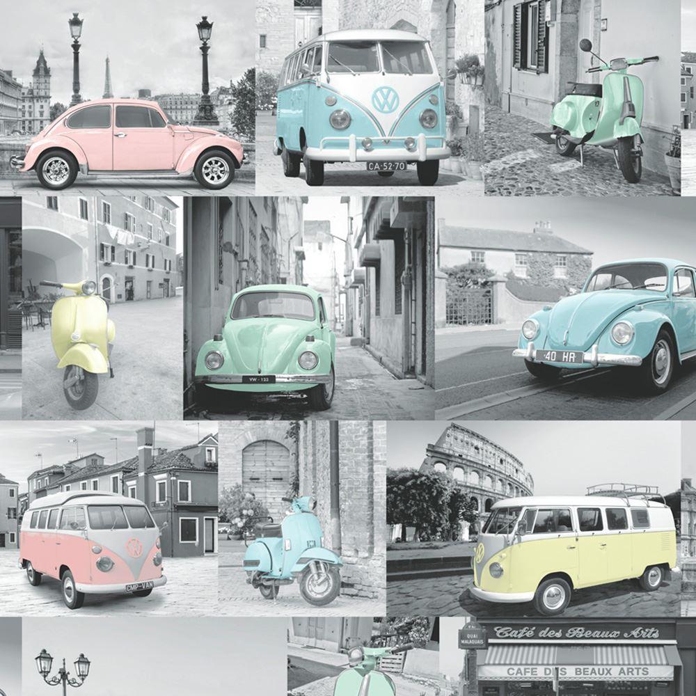 VOLKSWAGEN WALLPAPER SCOOTERS CITY CAMPERS
