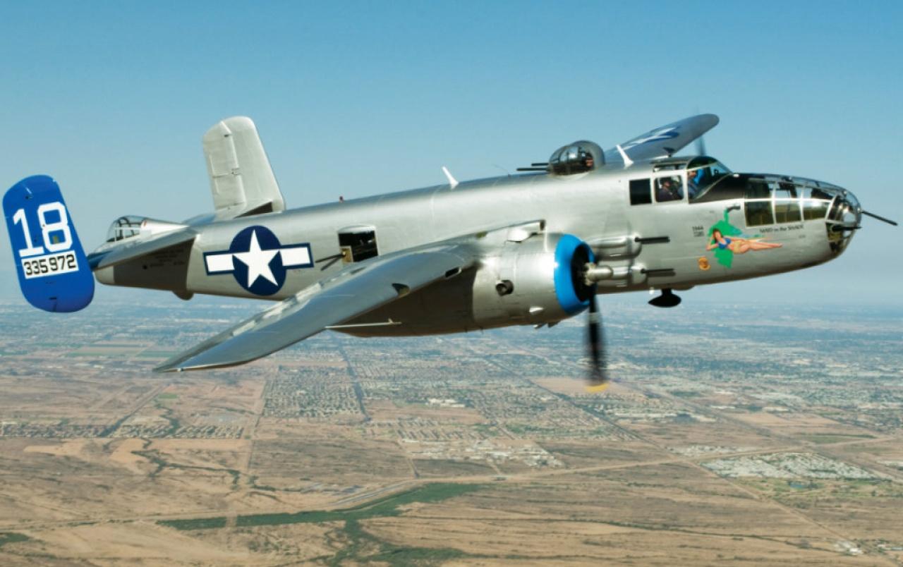 North American B 25J Mitchell Wallpaper. North American B 25J